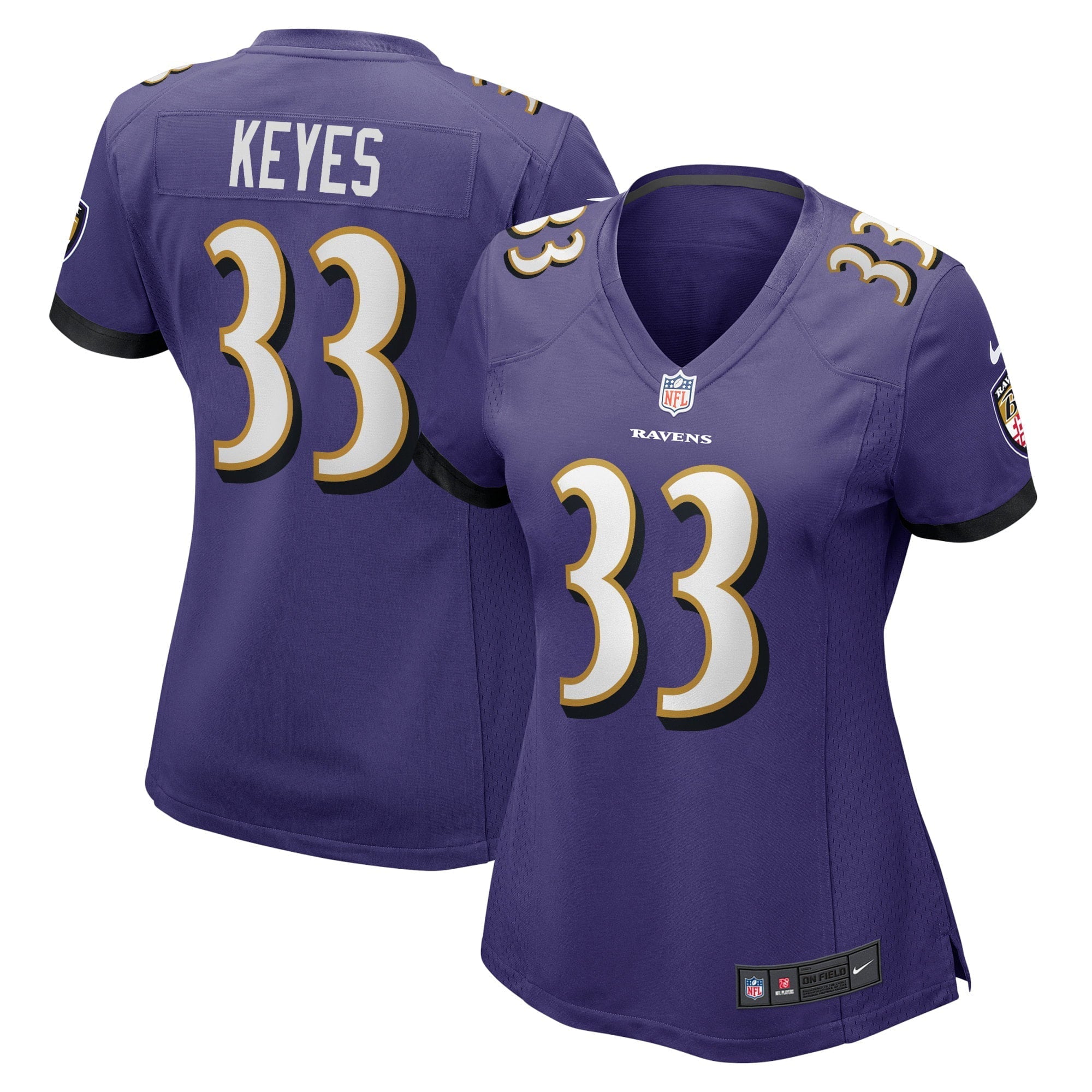 Women's Nike BoPete Keyes Purple Baltimore Ravens Home Game Player Jersey - vstockx