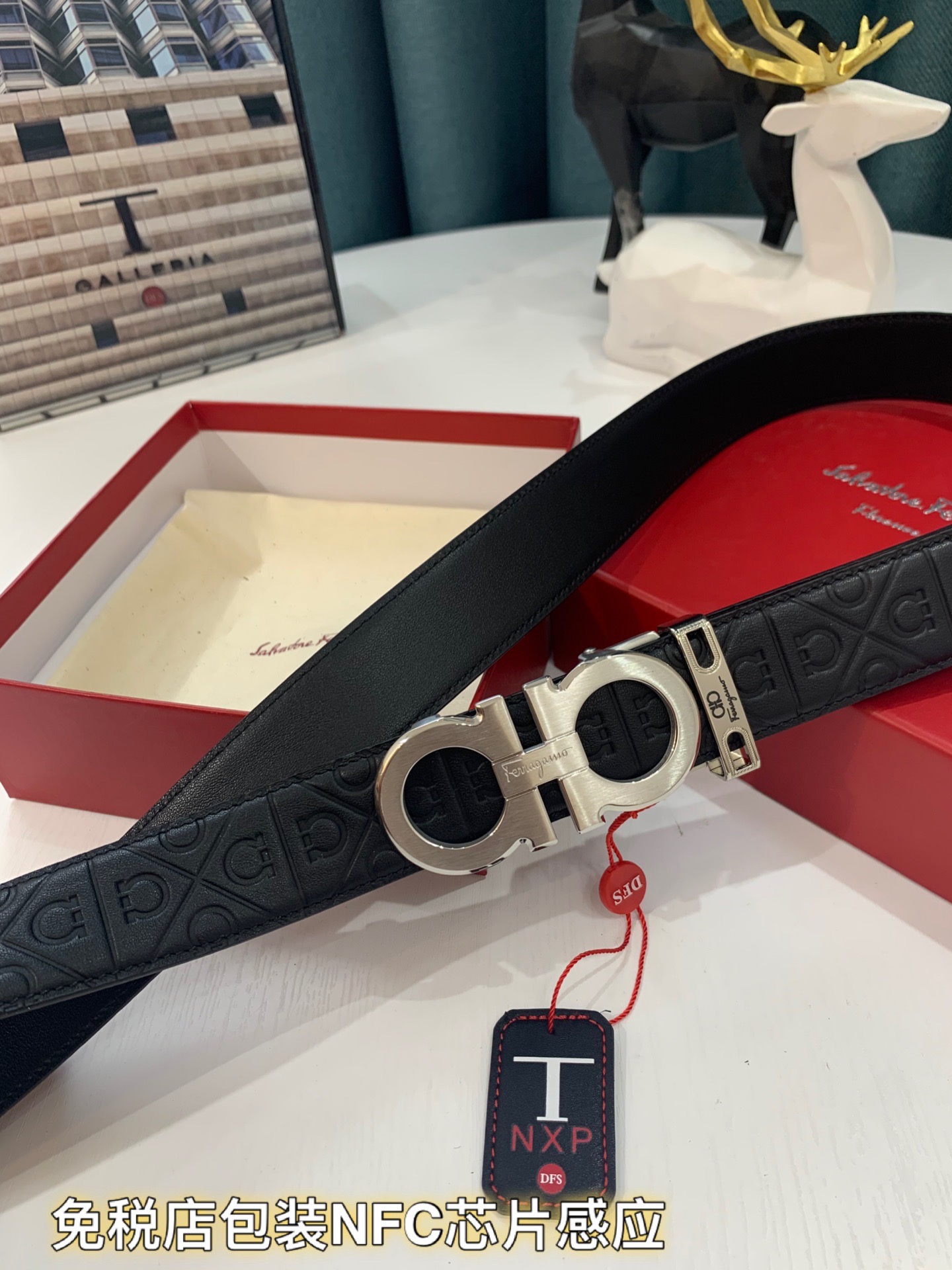 Streetwear Belt Ferragamo 319188 size:3.5cm - vstockx