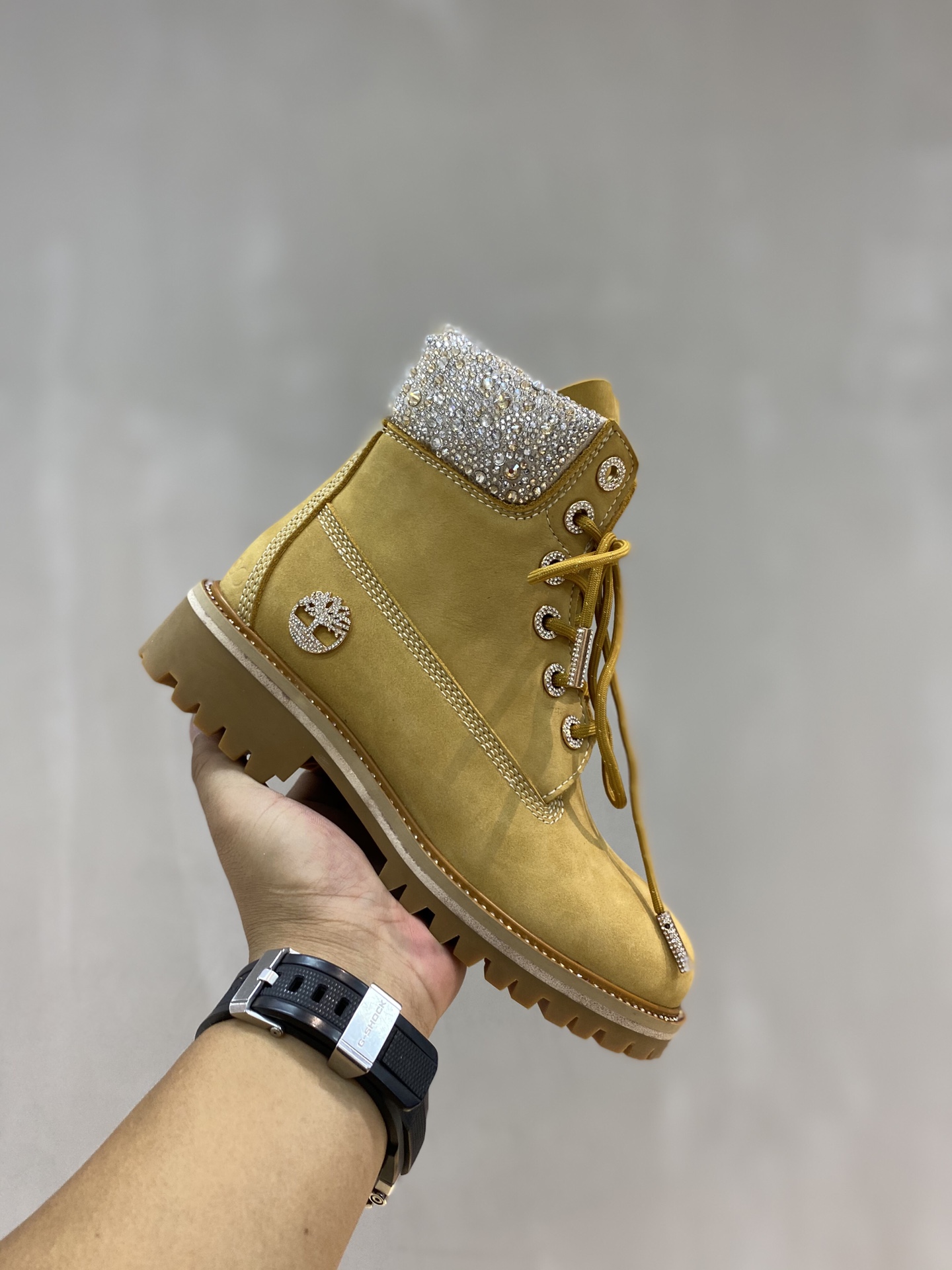 Timberland JIMMY CHOO Martin Boots - vstockx