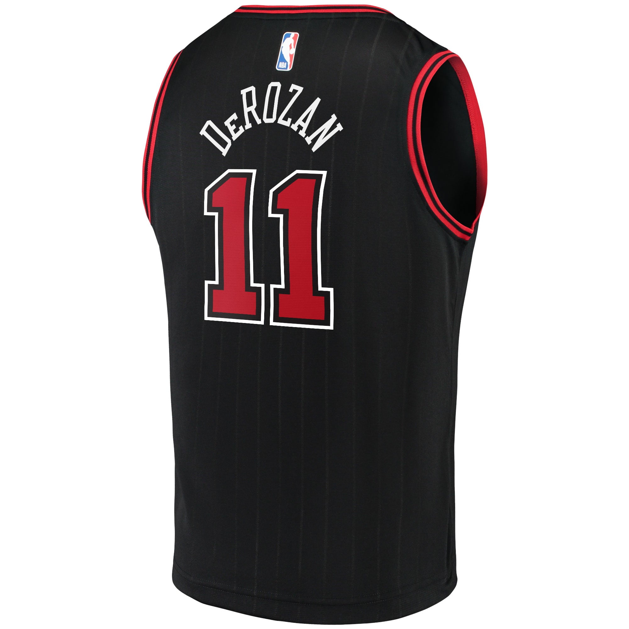 Men's Fanatics Branded DeMar DeRozan Black Chicago Bulls Fast Break Replica Player Jersey - Statement Edition - vstockx