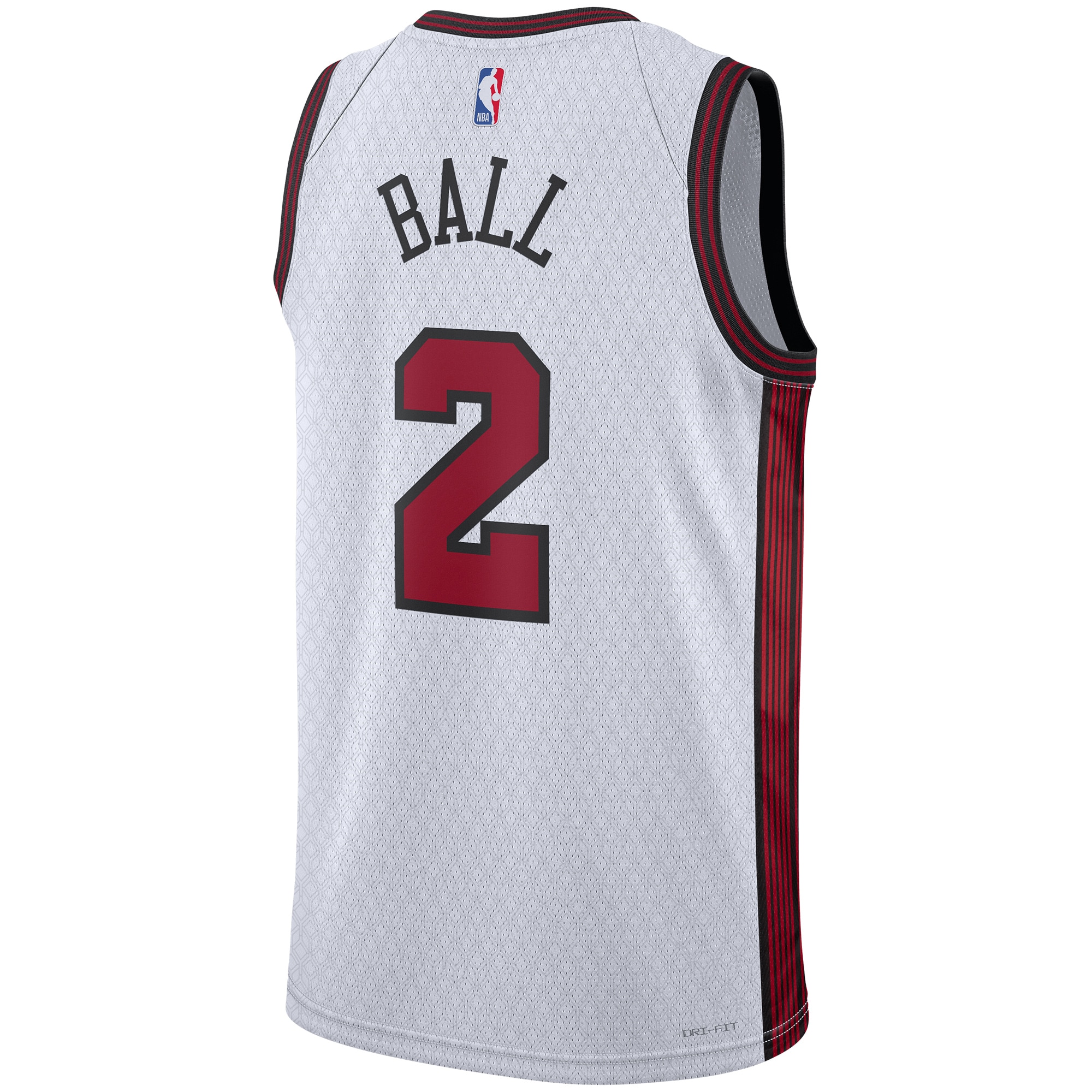 Lonzo Ball Chicago Bulls Nike Unisex 2022/23 Swingman Jersey - City Edition - White - vstockx