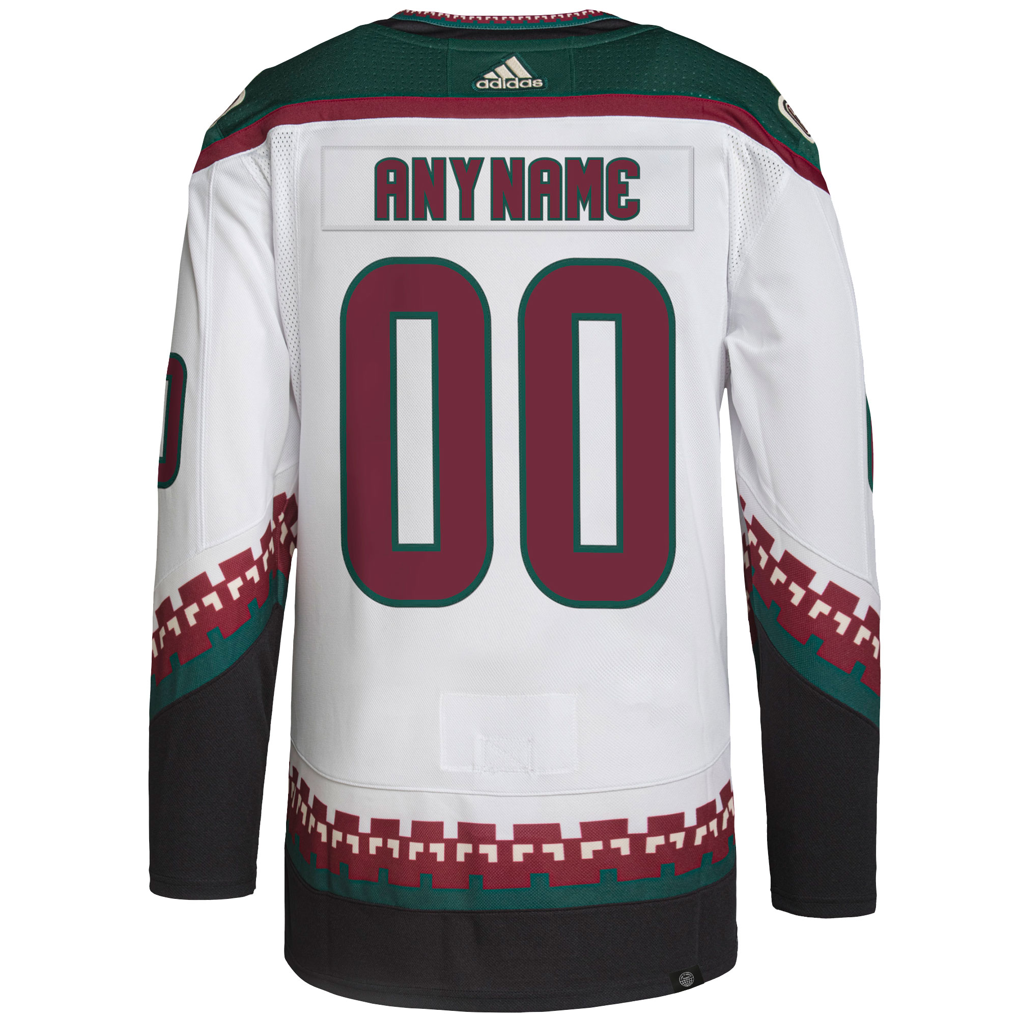 Arizona Coyotes adidas Primegreen Authentic Pro Custom Jersey - White - vstockx