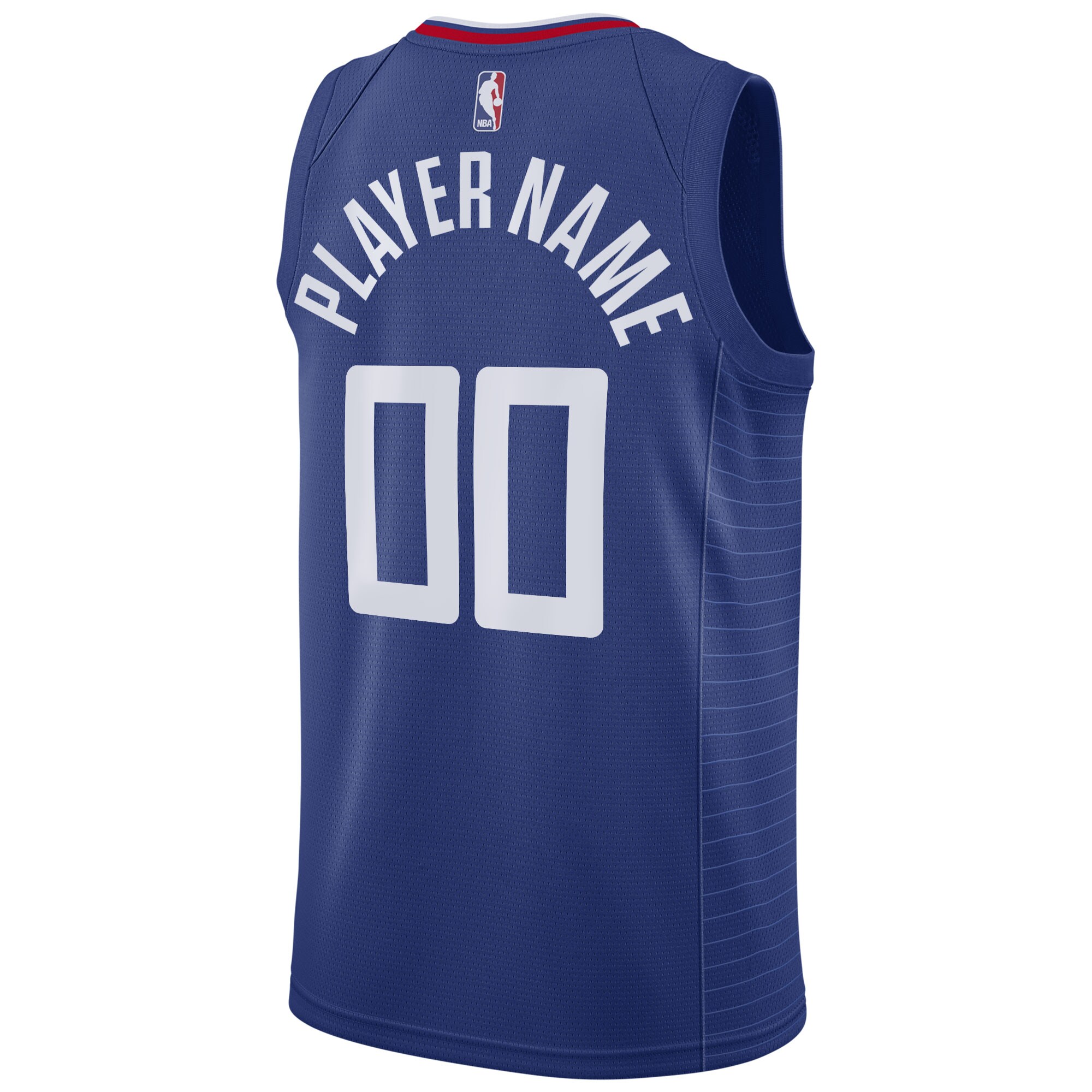 LA Clippers Nike 2020/21 Swingman Custom Jersey - Icon Edition - Royal - vstockx