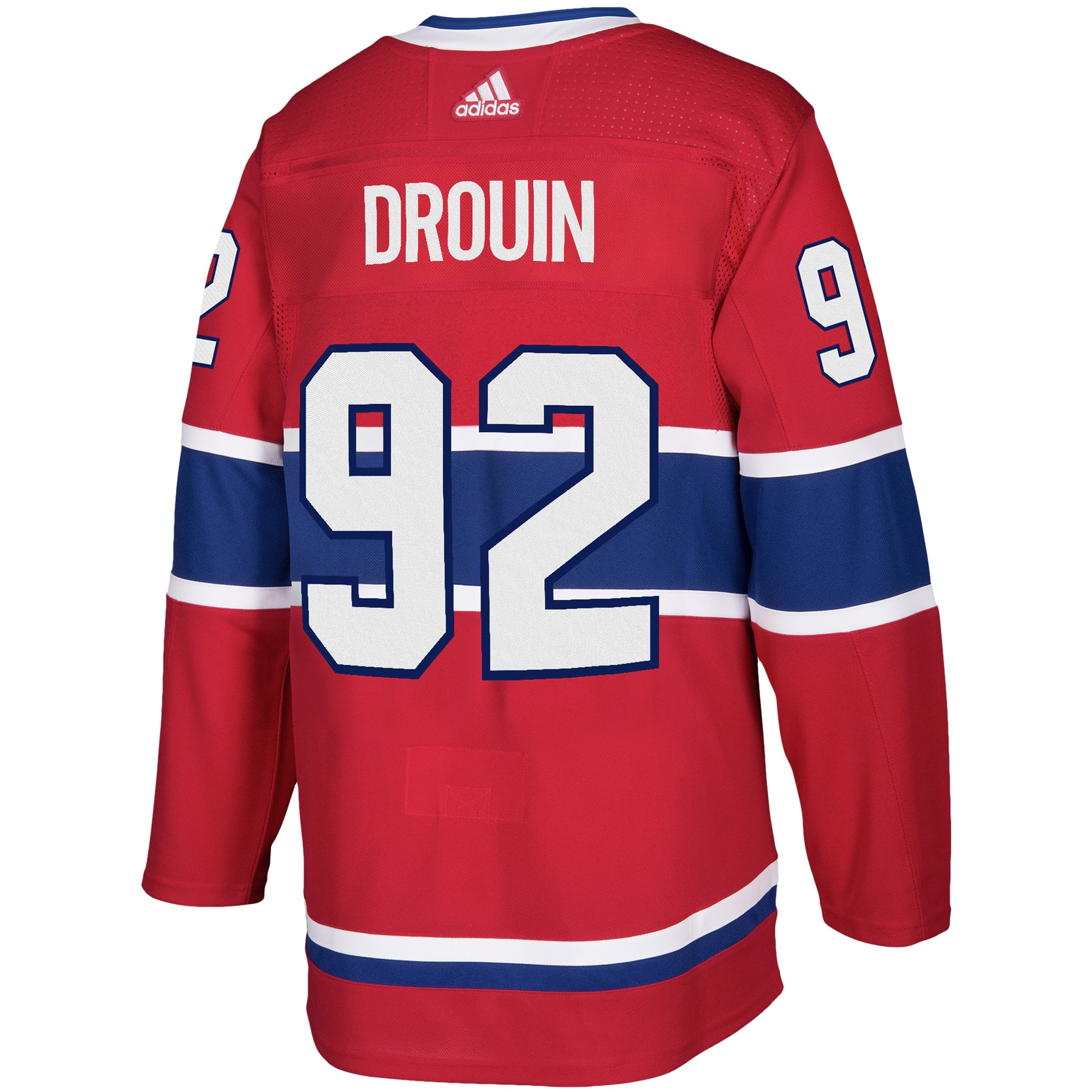 Jonathan Drouin Montreal Canadiens adidas Authentic Player Jersey - Red - vstockx