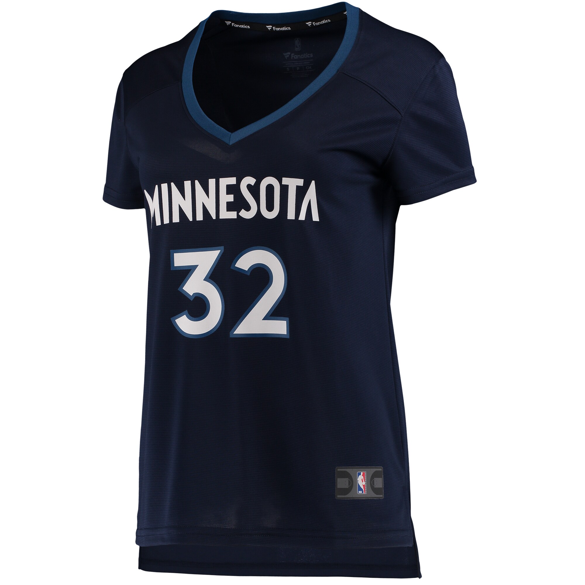 Karl-Anthony Towns Minnesota Timberwolves Fanatics Branded Women's Fast Break Replica Jersey Navy - Icon Edition - vstockx