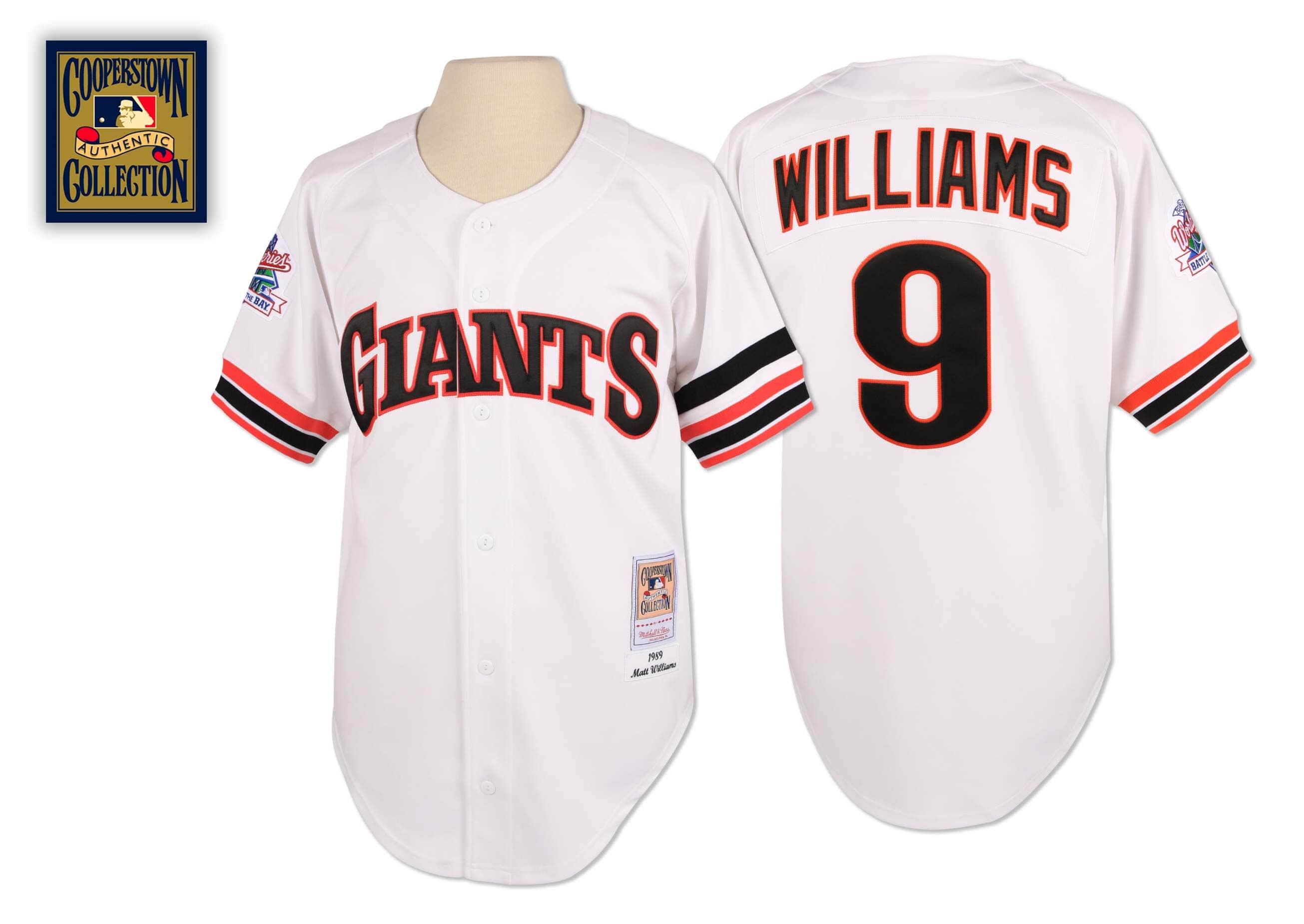 Matt Williams 1989 Authentic Jersey San Francisco Giants - vstockx