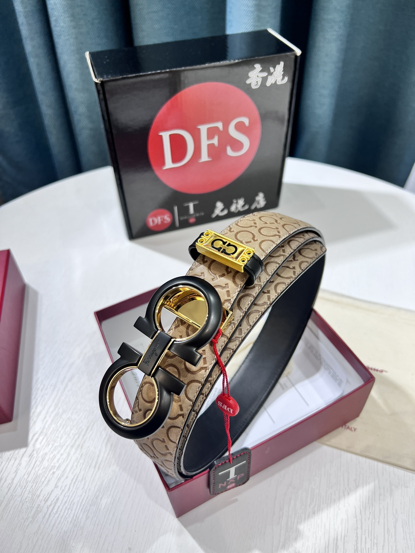 Streetwear Belt Ferragamo 319558 size:3.5cm - vstockx