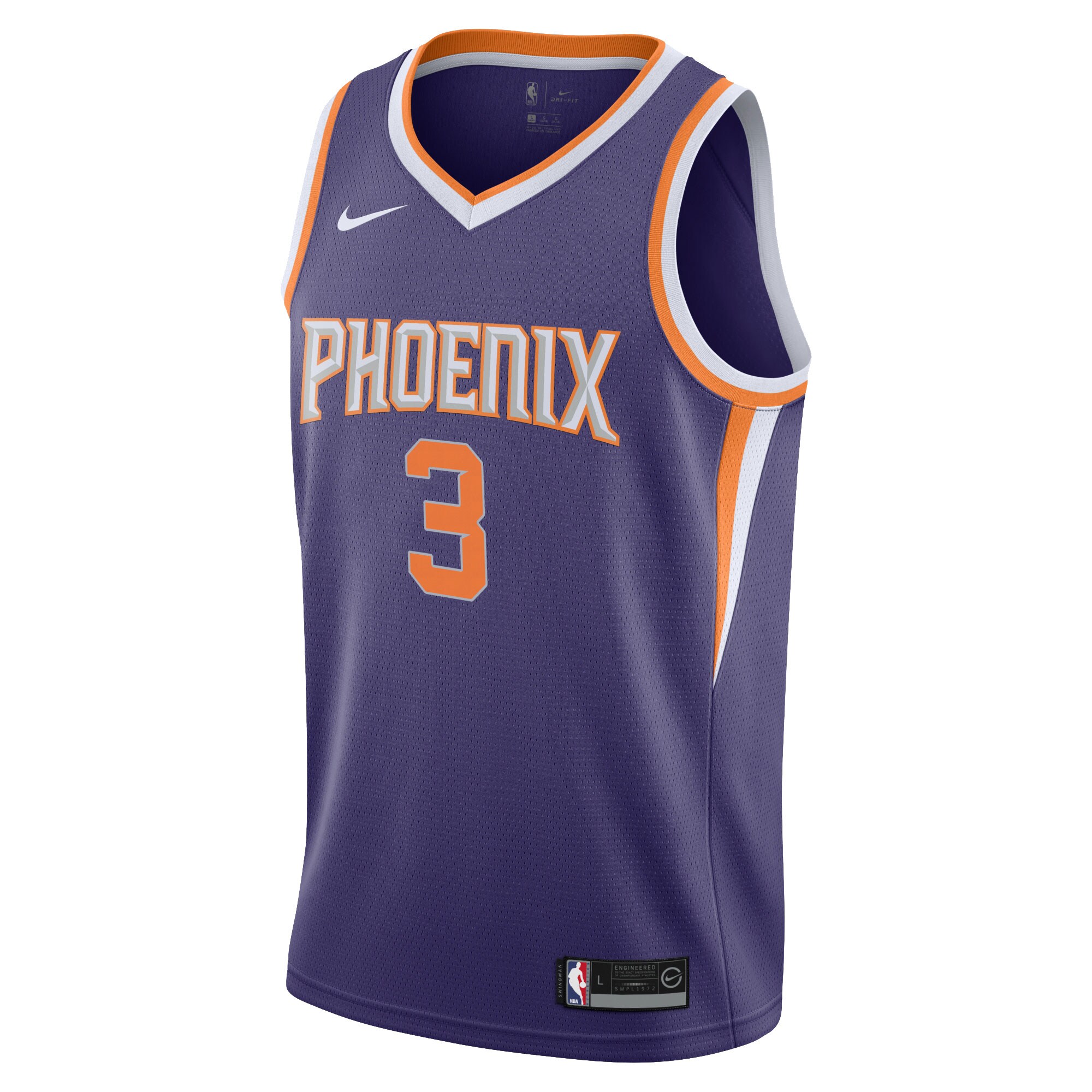 Chris Paul Phoenix Suns Nike Youth 2021/22 Swingman Jersey - Icon Edition - Purple - vstockx