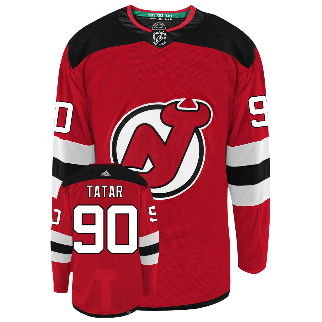 Tomas Tatar New Jersey Devils Adidas Primegreen Authentic NHL Hockey Jersey - vstockx