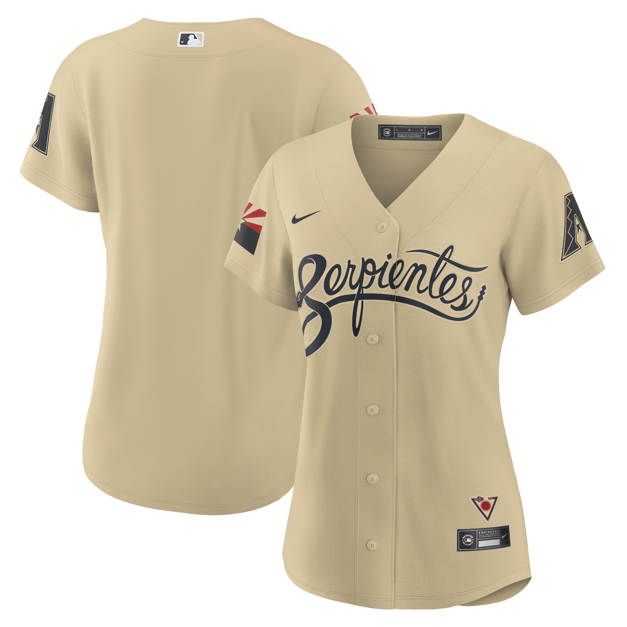 Women's Nike Sand Arizona Diamondbacks City Connect Replica Jersey - vstockx