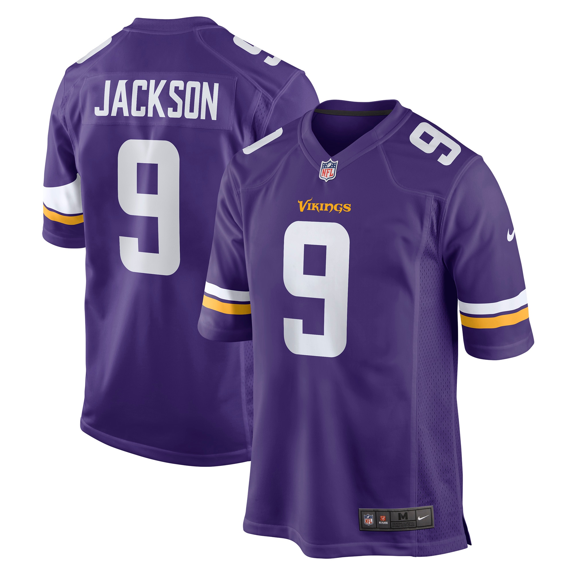 Trishton Jackson Minnesota Vikings Nike Game Jersey - Purple - vstockx