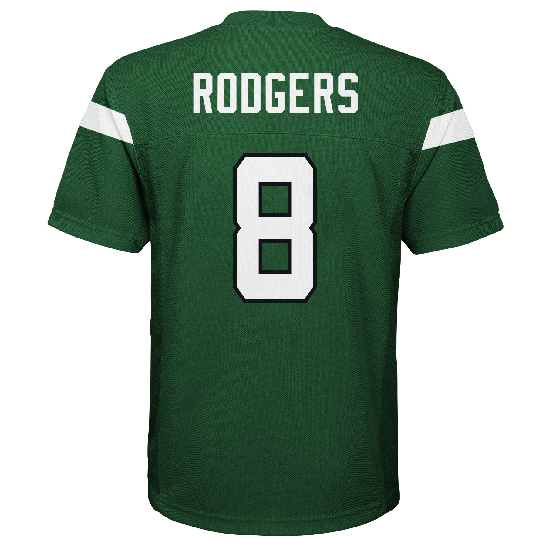 Aaron Rodgers New York Jets Youth Replica Player Jersey - Gotham Green - vstockx
