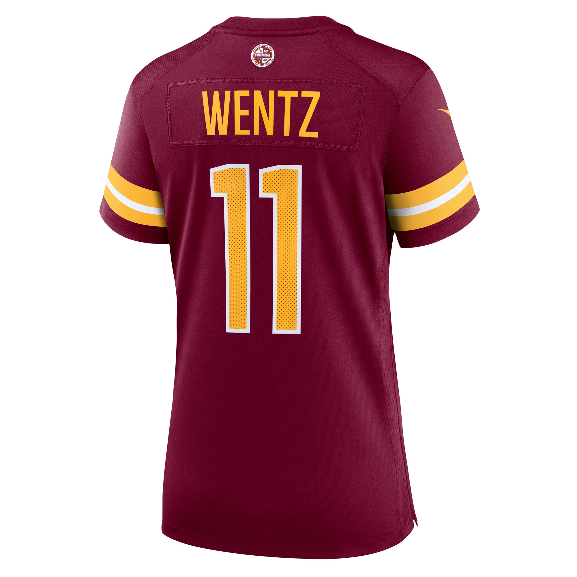 Carson Wentz Washington Commanders Nike Women's Game Jersey - Burgundy - vstockx