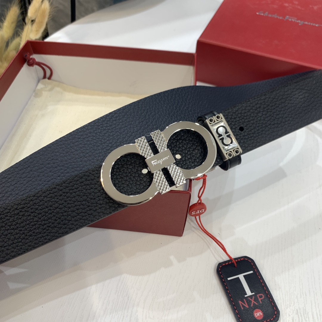 Streetwear Belt Ferragamo 319595 size:3.5cm - vstockx