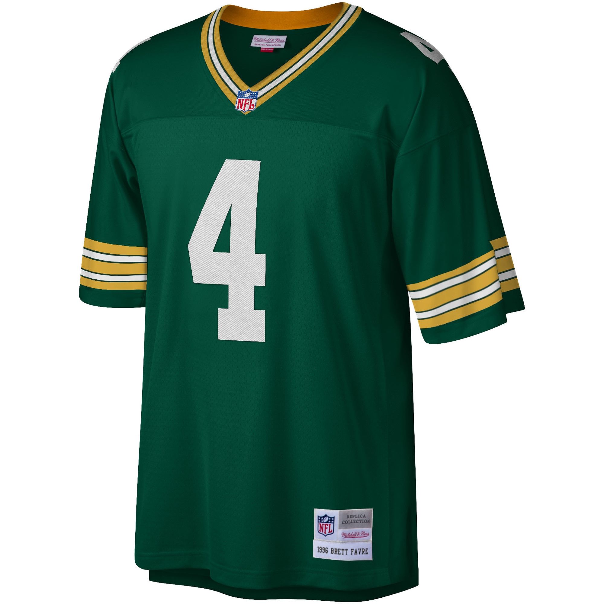 Brett Favre Green Bay Packers Mitchell & Ness Legacy Replica Jersey - Green - vstockx