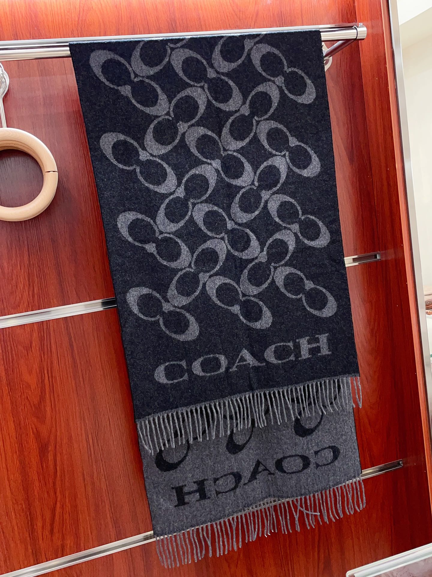 Streetwear Scarf COACH 328770 SIZE:195×53cm - vstockx