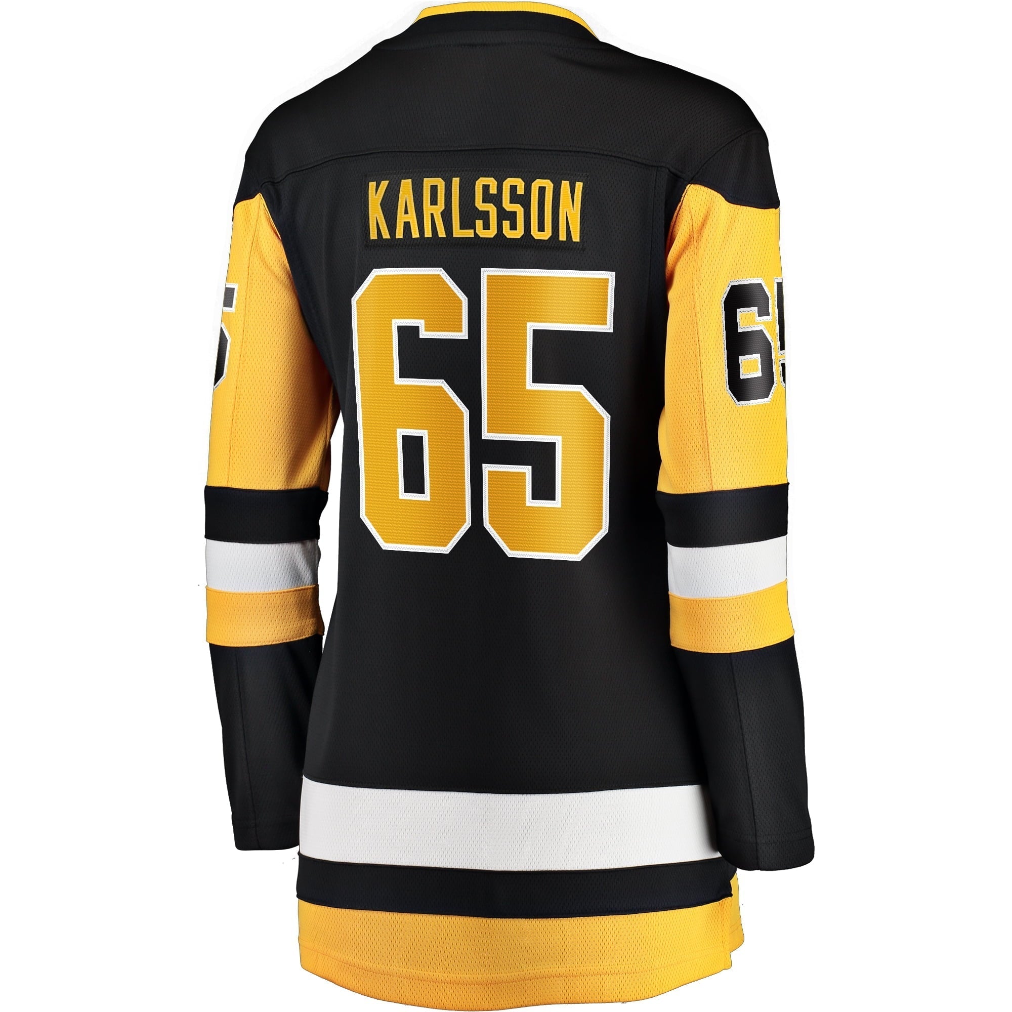 Women's Fanatics Branded Erik Karlsson Black Pittsburgh Penguins Home Breakaway Jersey - vstockx