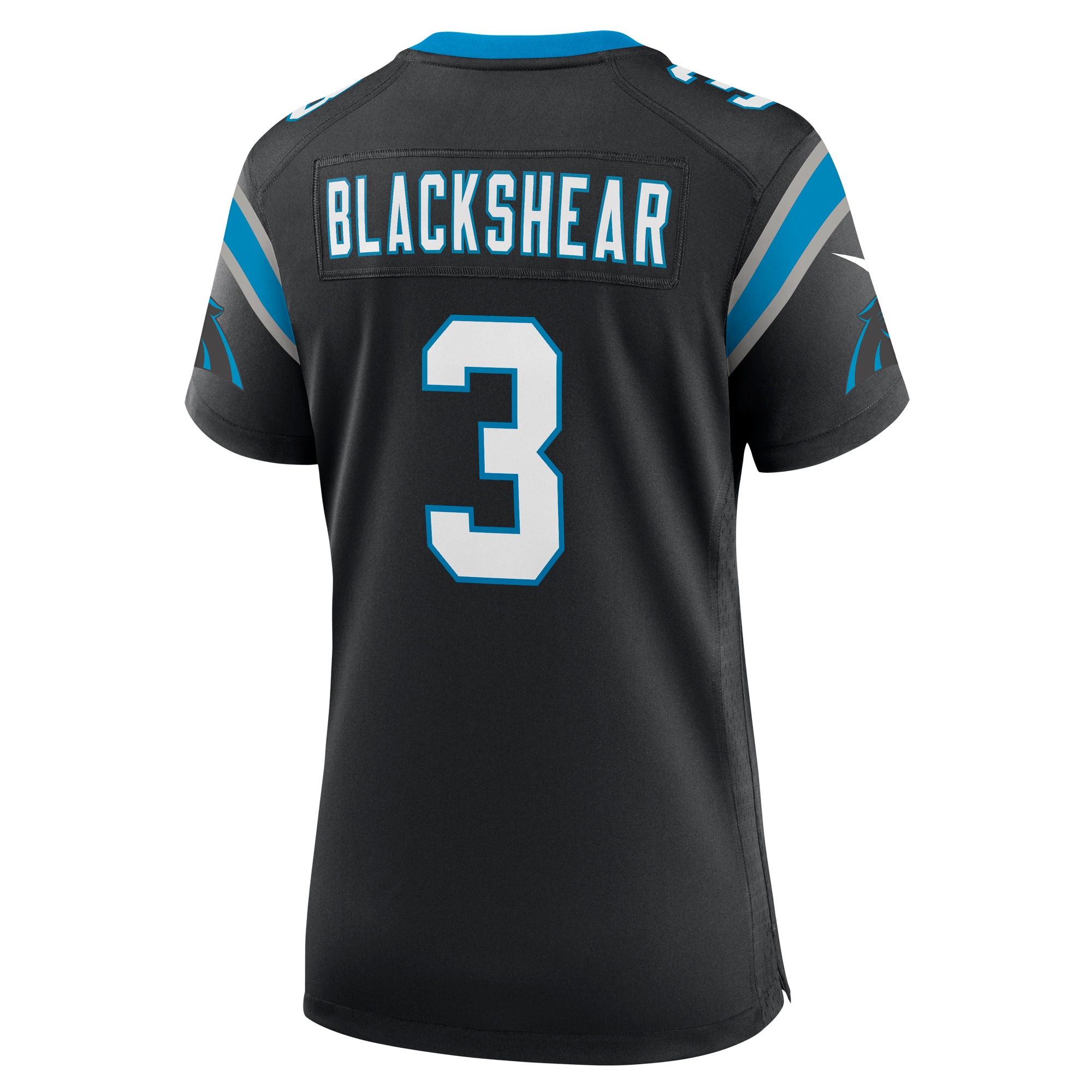 Raheem Blackshear Carolina Panthers Nike Women's Team Game Jersey - Black - vstockx