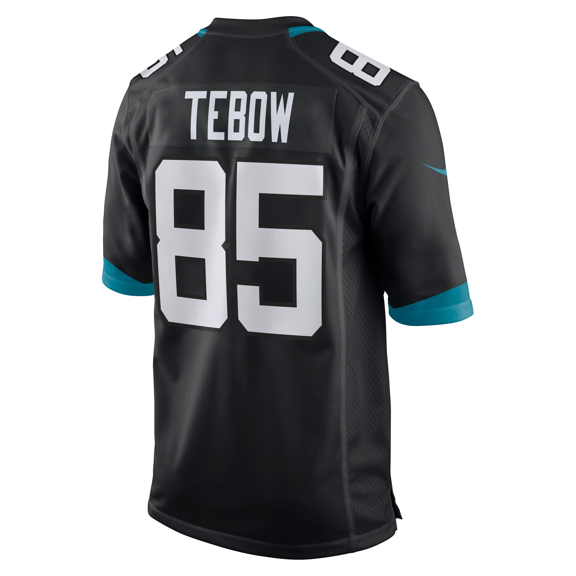 Tim Tebow Jacksonville Jaguars Nike Game Player Jersey - Black - vstockx
