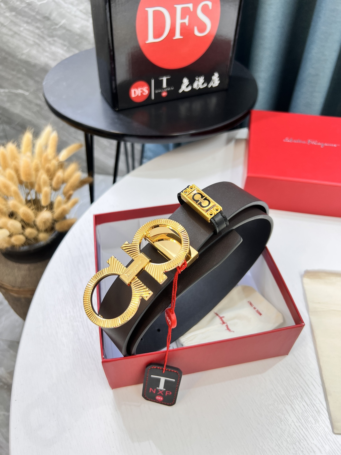 Streetwear Belt Ferragamo 319698 size:3.5cm - vstockx