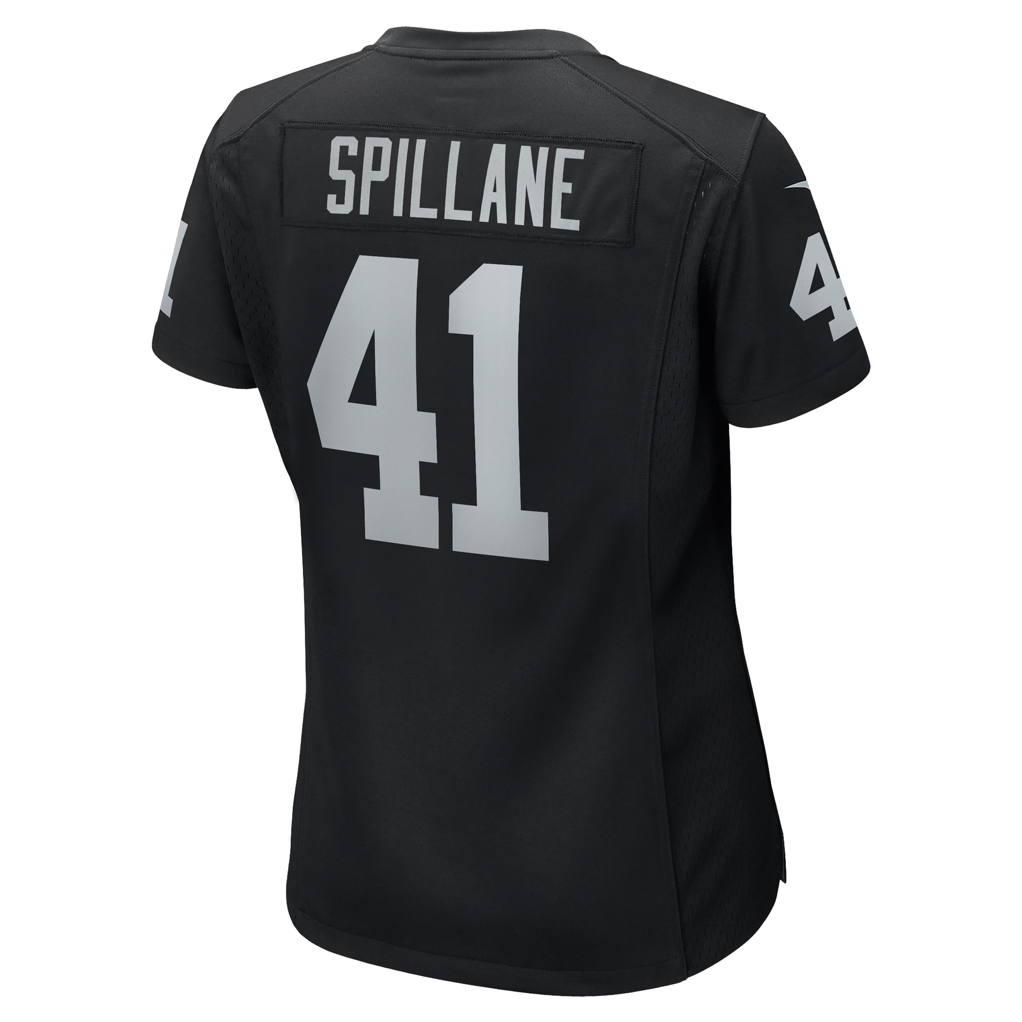 Robert Spillane Las Vegas Raiders Nike Women's Game Player Jersey - Black - vstockx