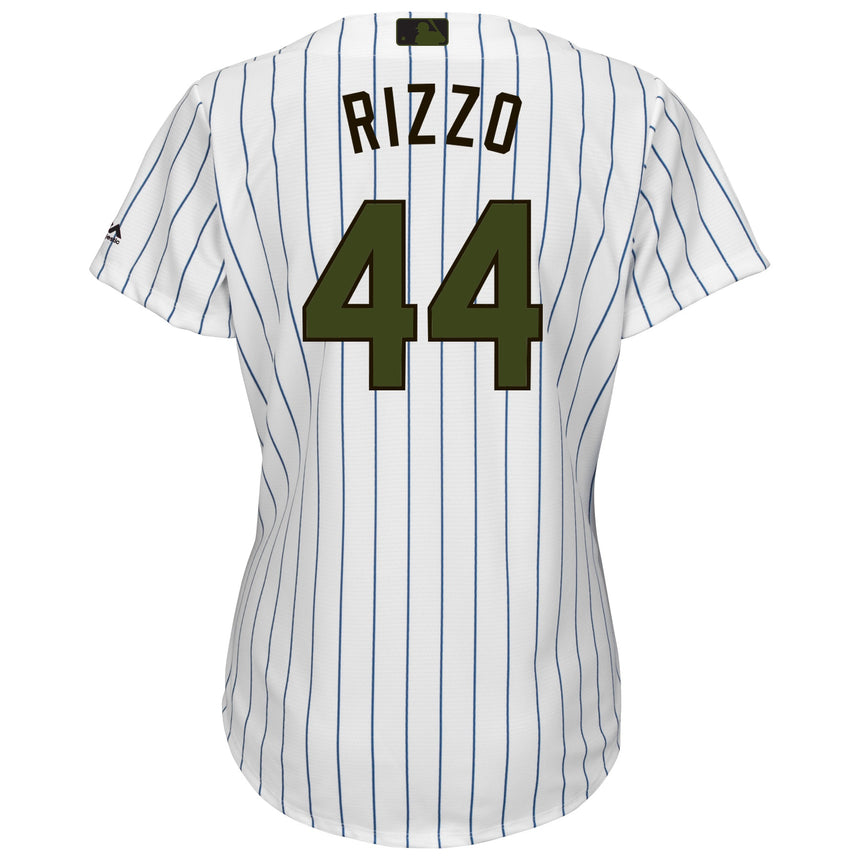 Women's Anthony Rizzo Chicago Cubs 2018 Memorial Day Home Cool Base Jersey - vstockx