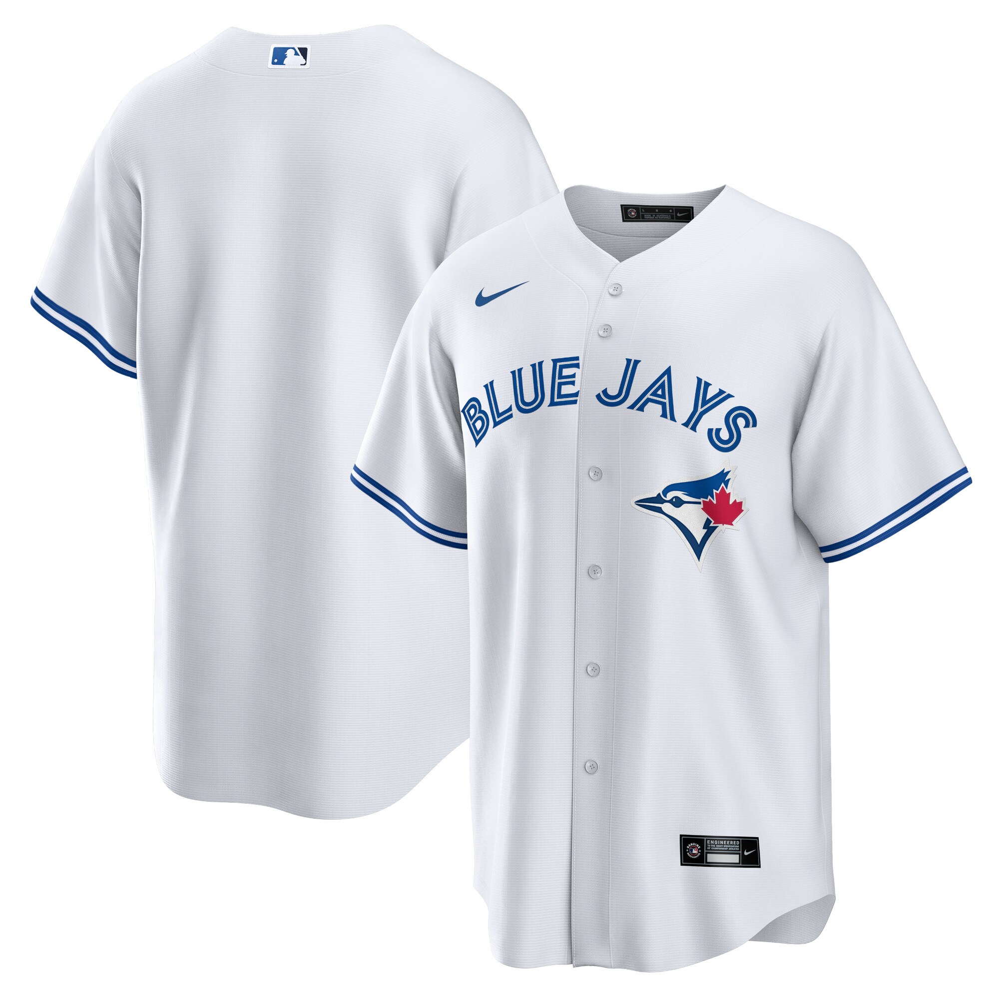 Toronto Blue Jays Nike Home Blank Replica Jersey - White - vstockx