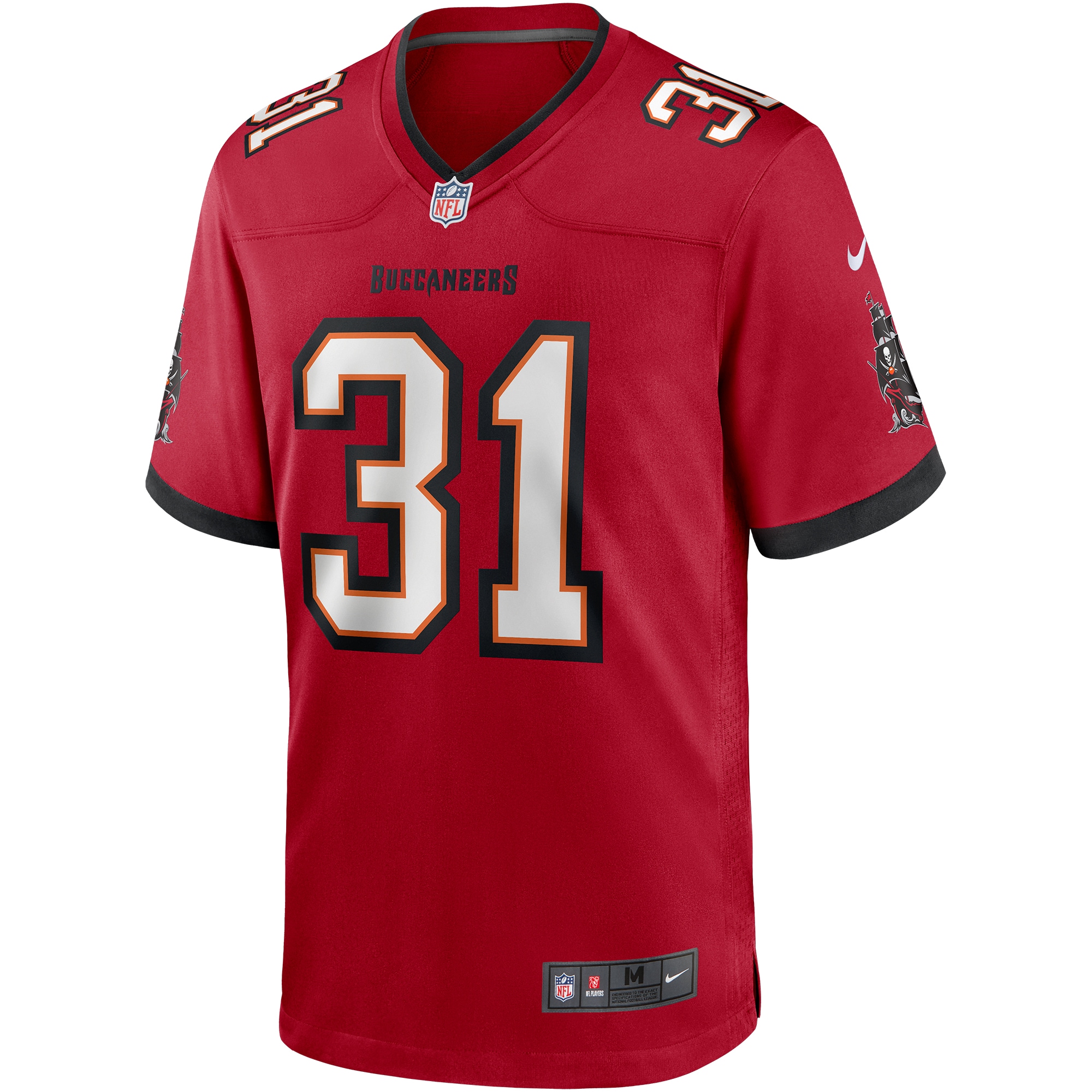 Antoine Winfield Jr. Tampa Bay Buccaneers Nike Game Jersey - Red - vstockx
