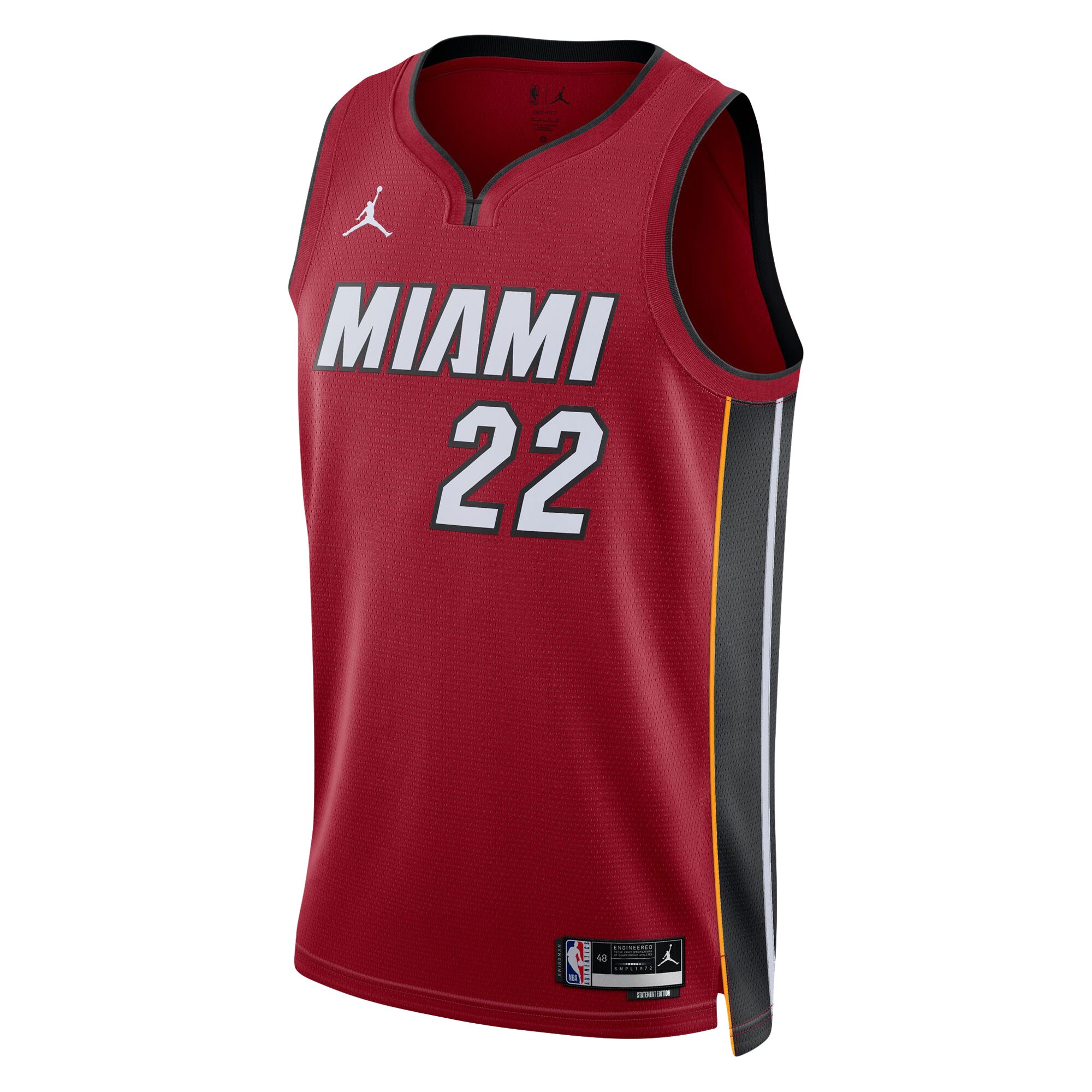Jimmy Butler Miami Heat Jordans Brand Unisex Swingman Jersey - Statement Edition - Red - vstockx
