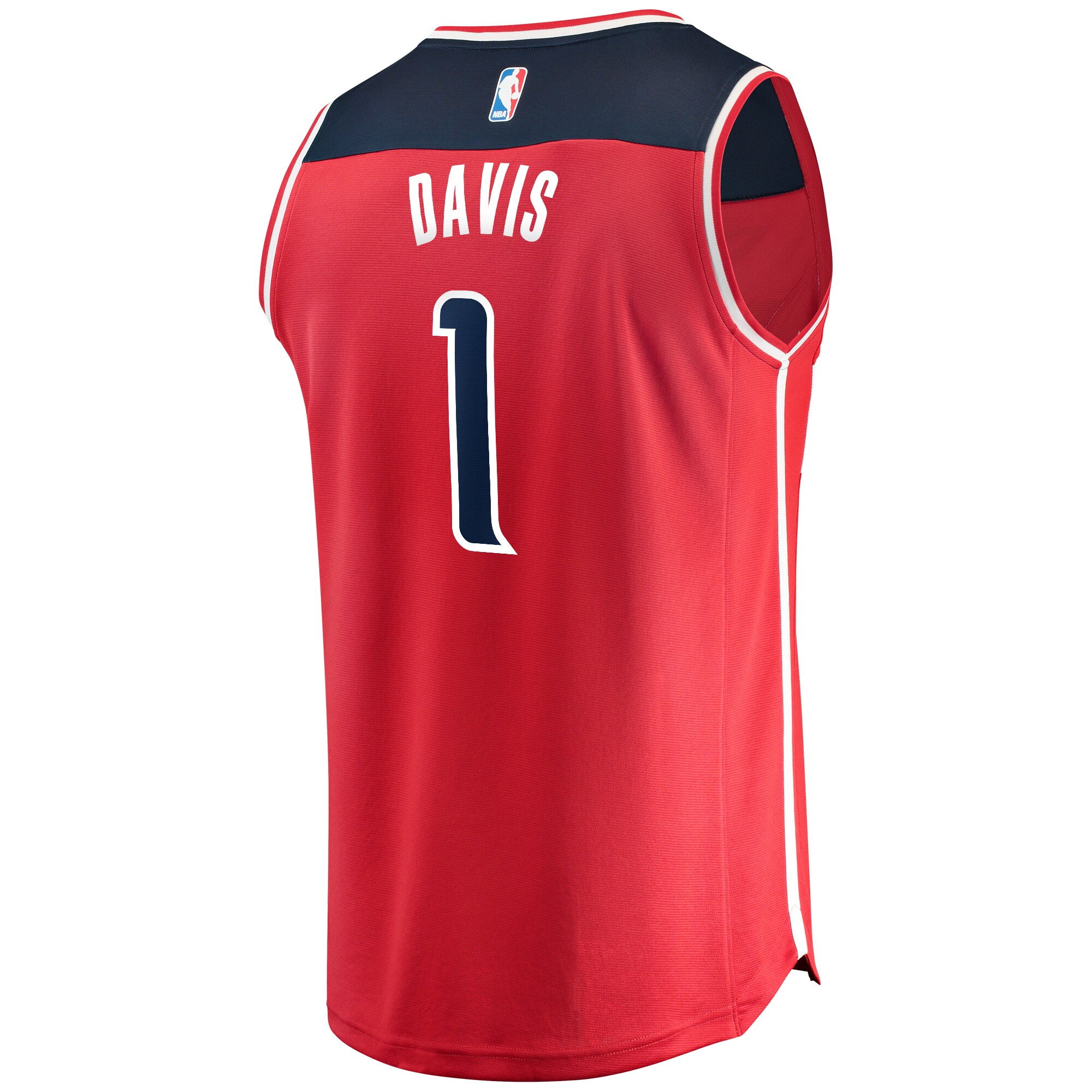 Johnny Davis Washington Wizards Fanatics Branded 2022 NBA Draft First Round Pick Fast Break Replica Player Jersey Icon - Edition - Red - vstockx