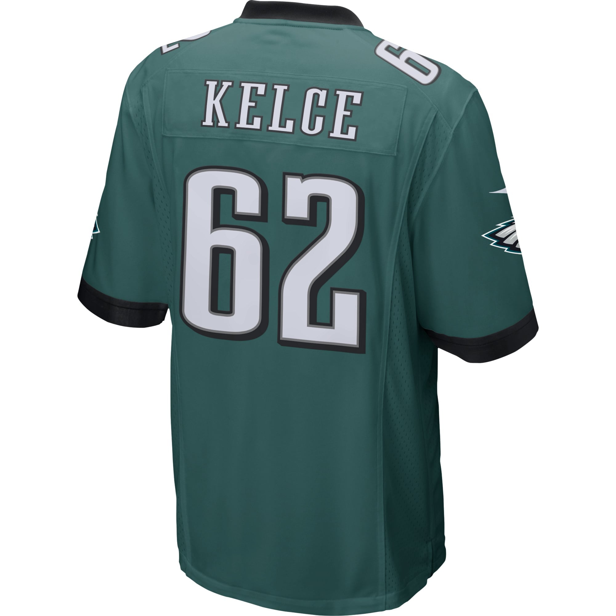 Men's Nike Jason Kelce Midnight Green Philadelphia Eagles Game Jersey - vstockx