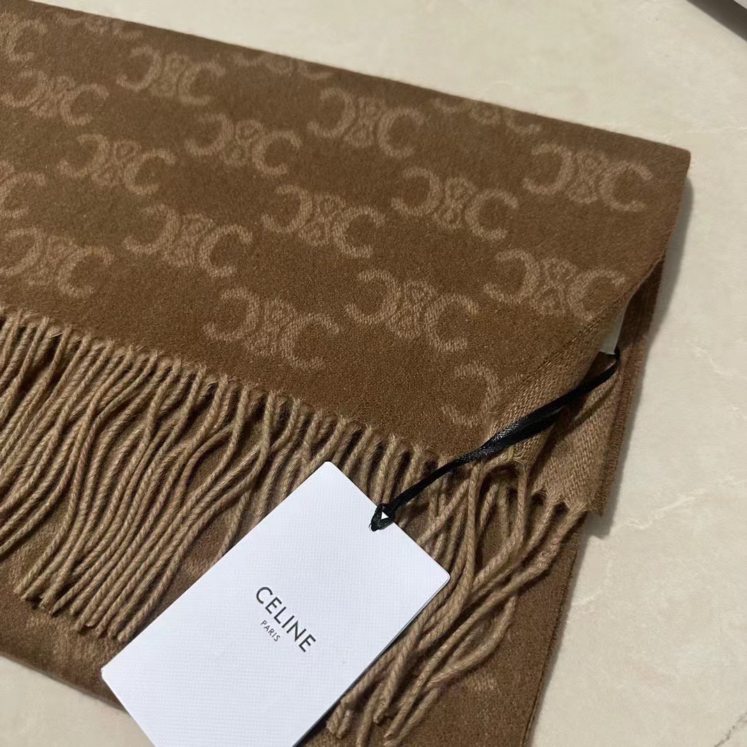 Streetwear Scarf CELINE 328973 size:37*200cm - vstockx