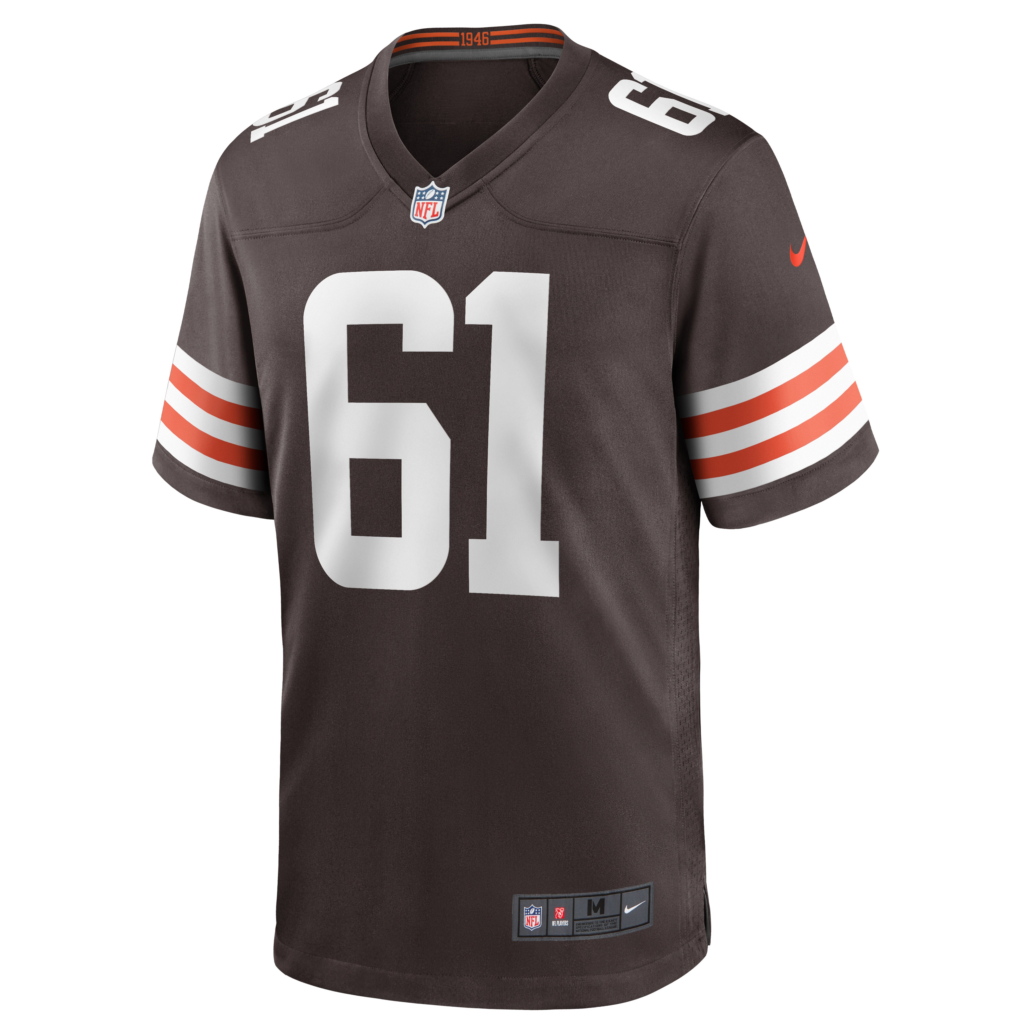 Curtis Weaver Cleveland Browns Nike Game Jersey - Brown - vstockx