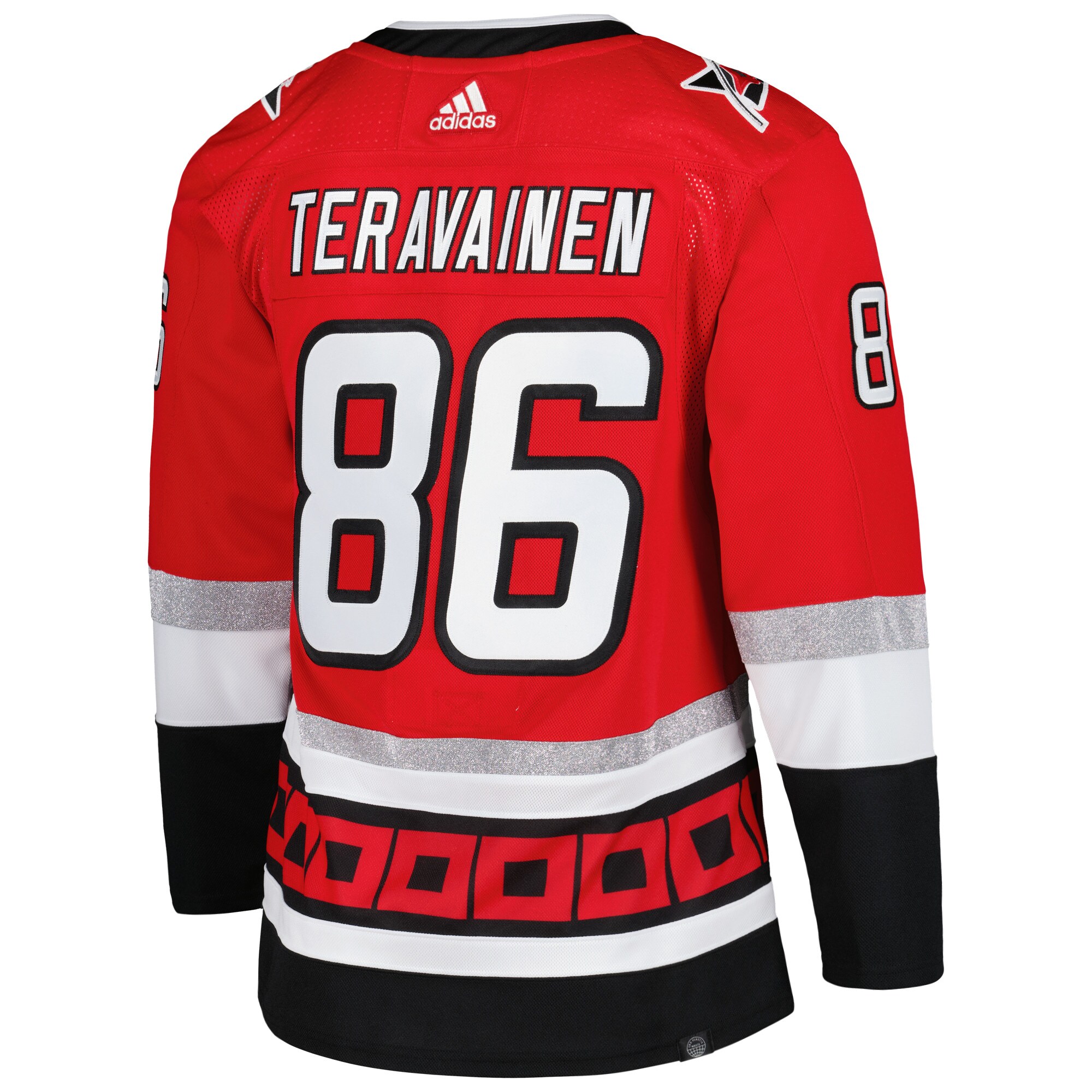 Teuvo Teravainen Carolina Hurricanes adidas Primegreen Authentic Pro Player Jersey - Red - vstockx