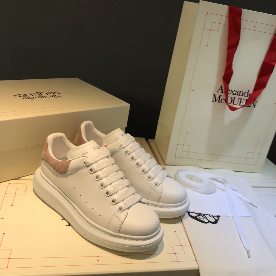Alexander McQueen Oversized Light Pink - vstockx