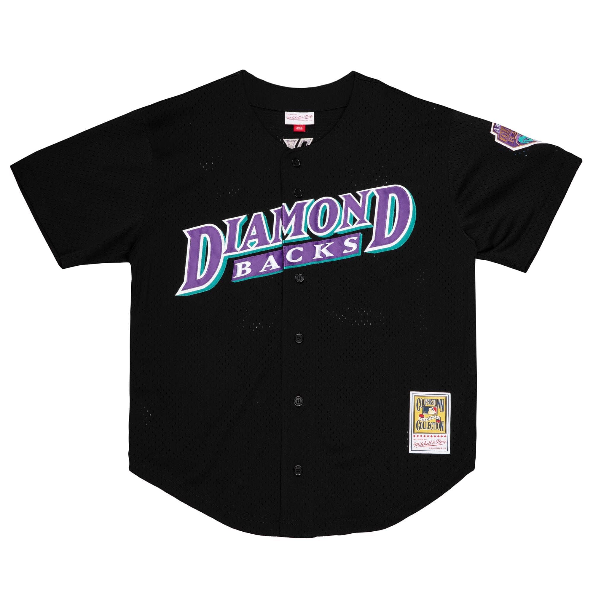 Authentic Randy Johnson Arizona Diamondbacks 1999 Button Front Jersey - vstockx