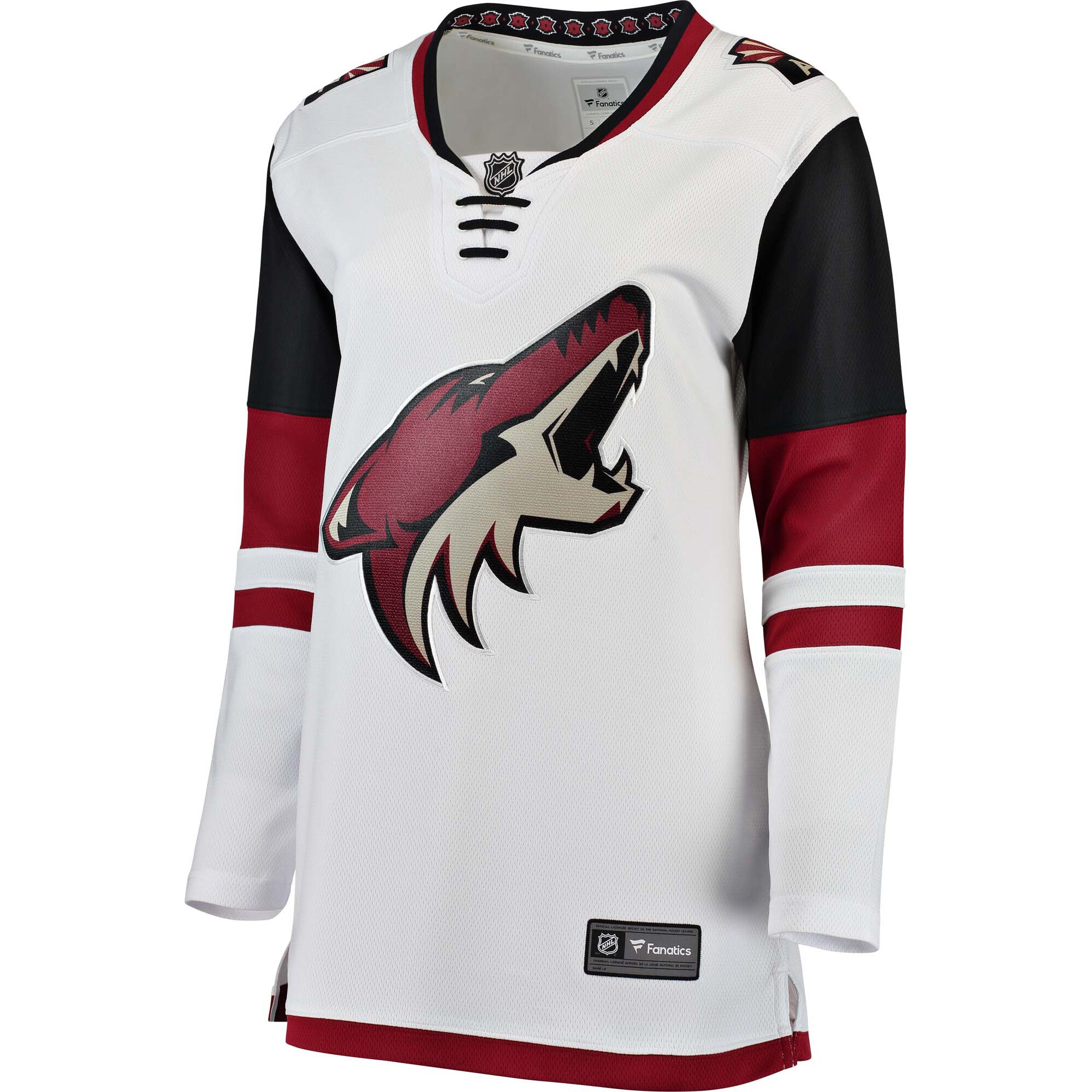 Arizona Coyotes Fanatics Branded Women's Away Breakaway Jersey - White - vstockx