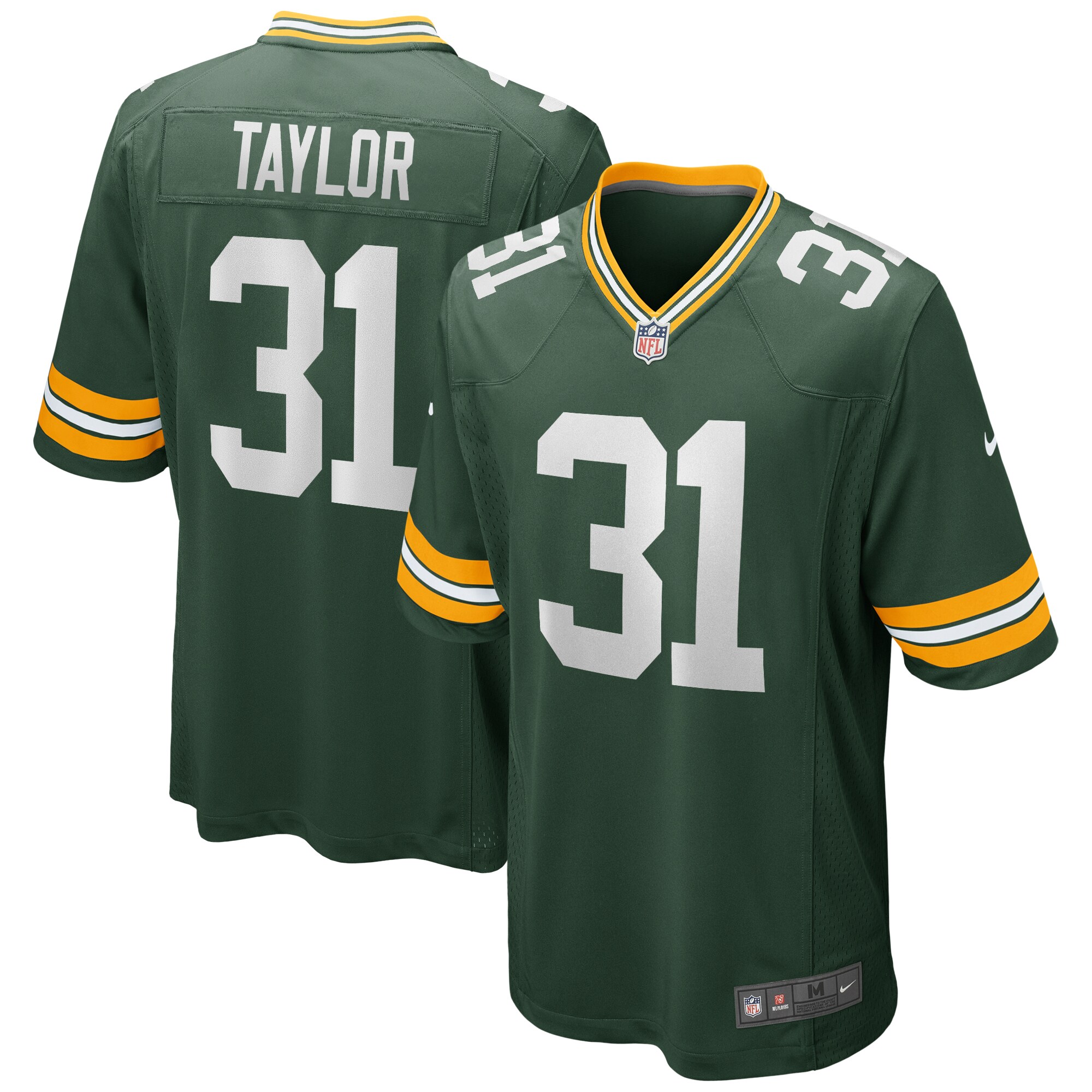 Jim Taylor Green Bay Packers Nike Game Retired Player Jersey - Green - vstockx