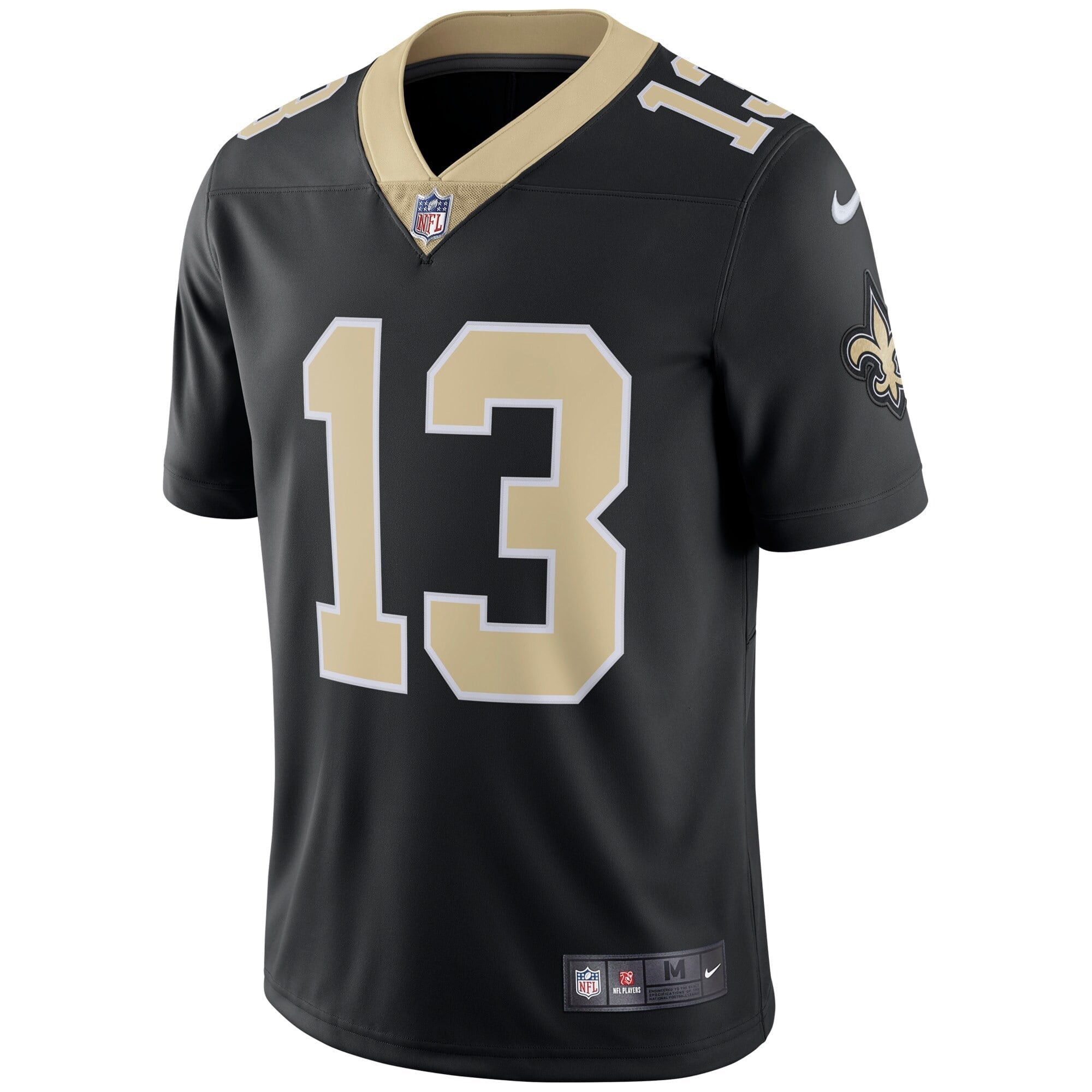 Men's Nike Michael Thomas Black New Orleans Saints Vapor Untouchable Limited Player Jersey - vstockx