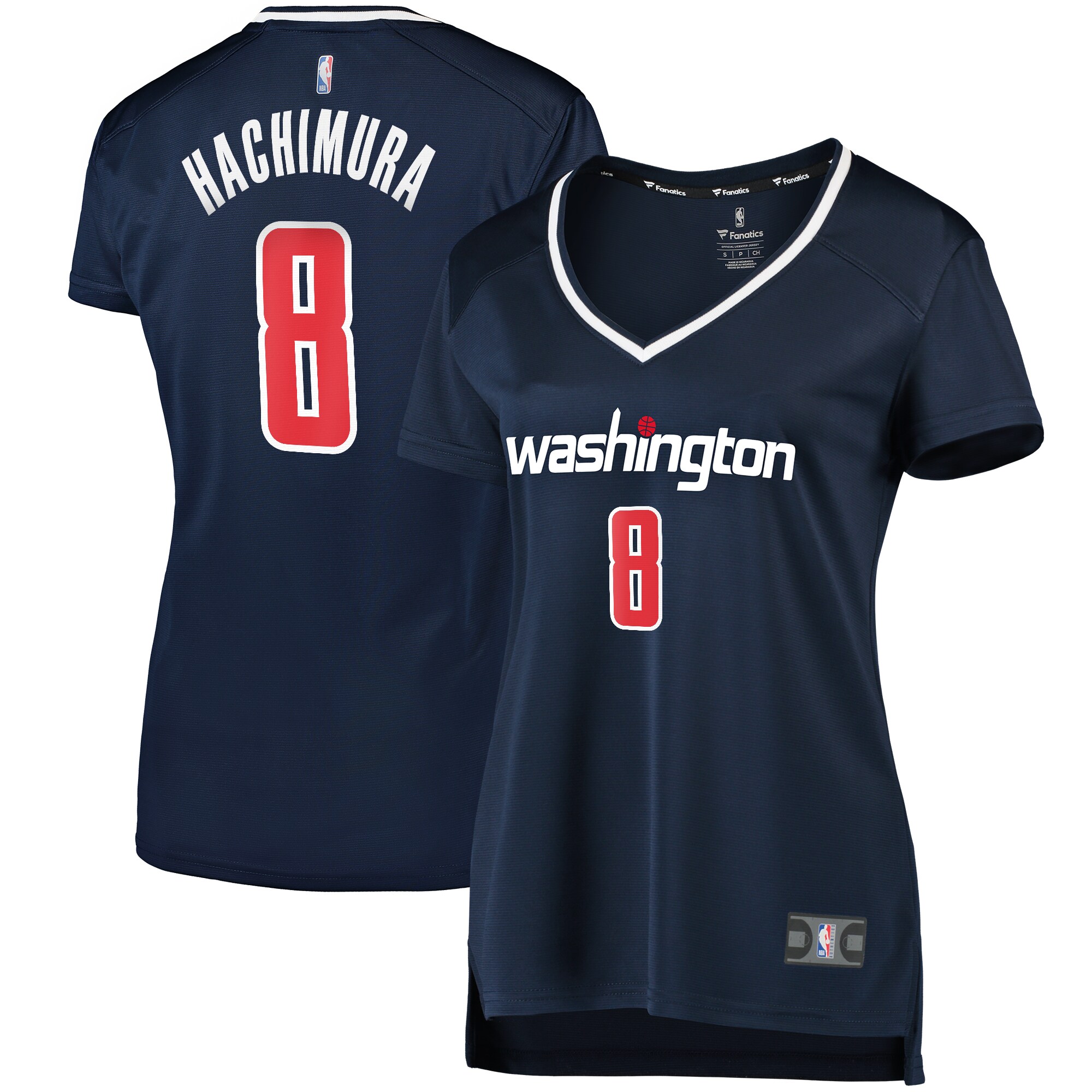 Rui Hachimura Washington Wizards Fanatics Branded Women's Fast Break Replica Jersey Navy - Statement Edition - vstockx