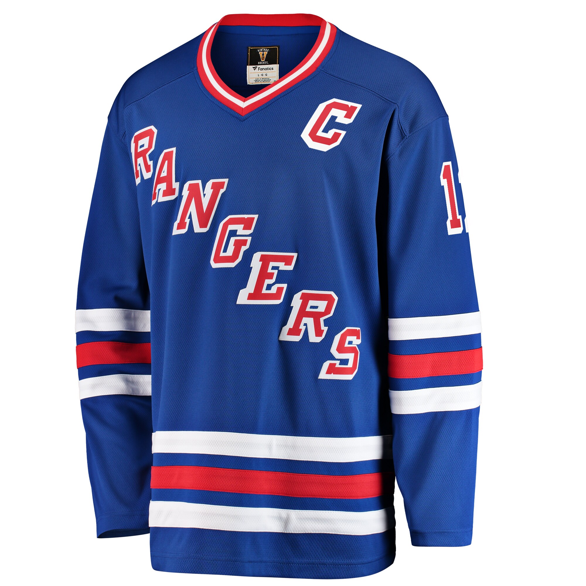 Mark Messier New York Rangers Fanatics Branded Premier Breakaway Retired Player Jersey - Blue - vstockx