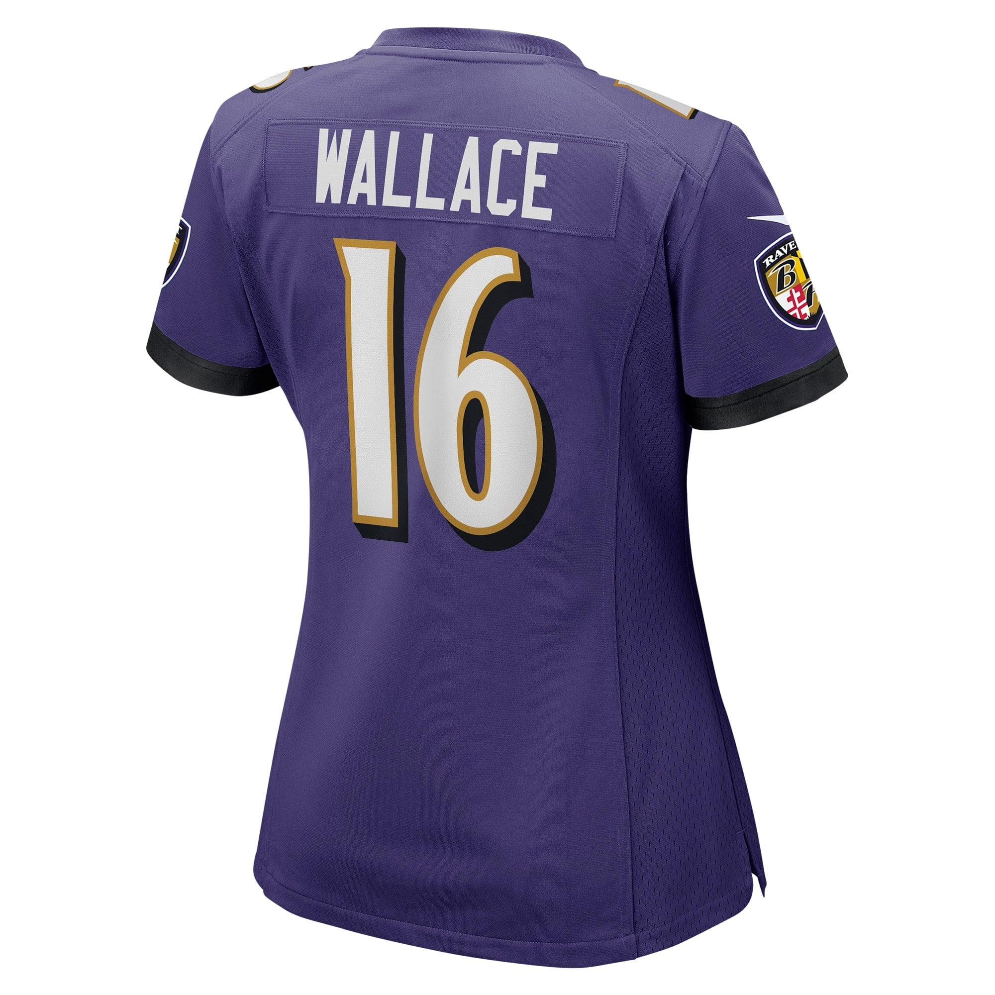 Women's Nike Tylan Wallace Purple Baltimore Ravens Game Jersey - vstockx
