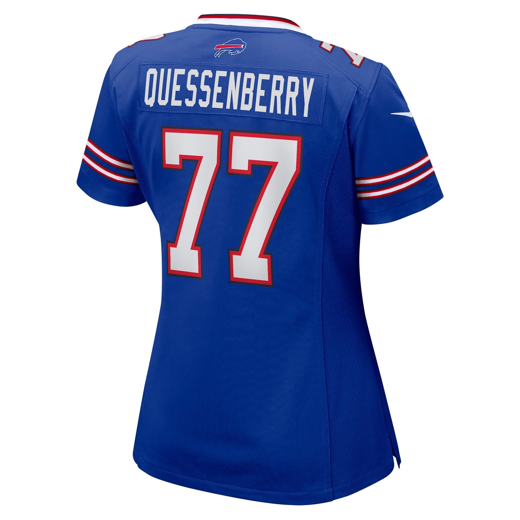 Women's Nike David Quessenberry Royal Buffalo Bills Game Player Jersey - vstockx