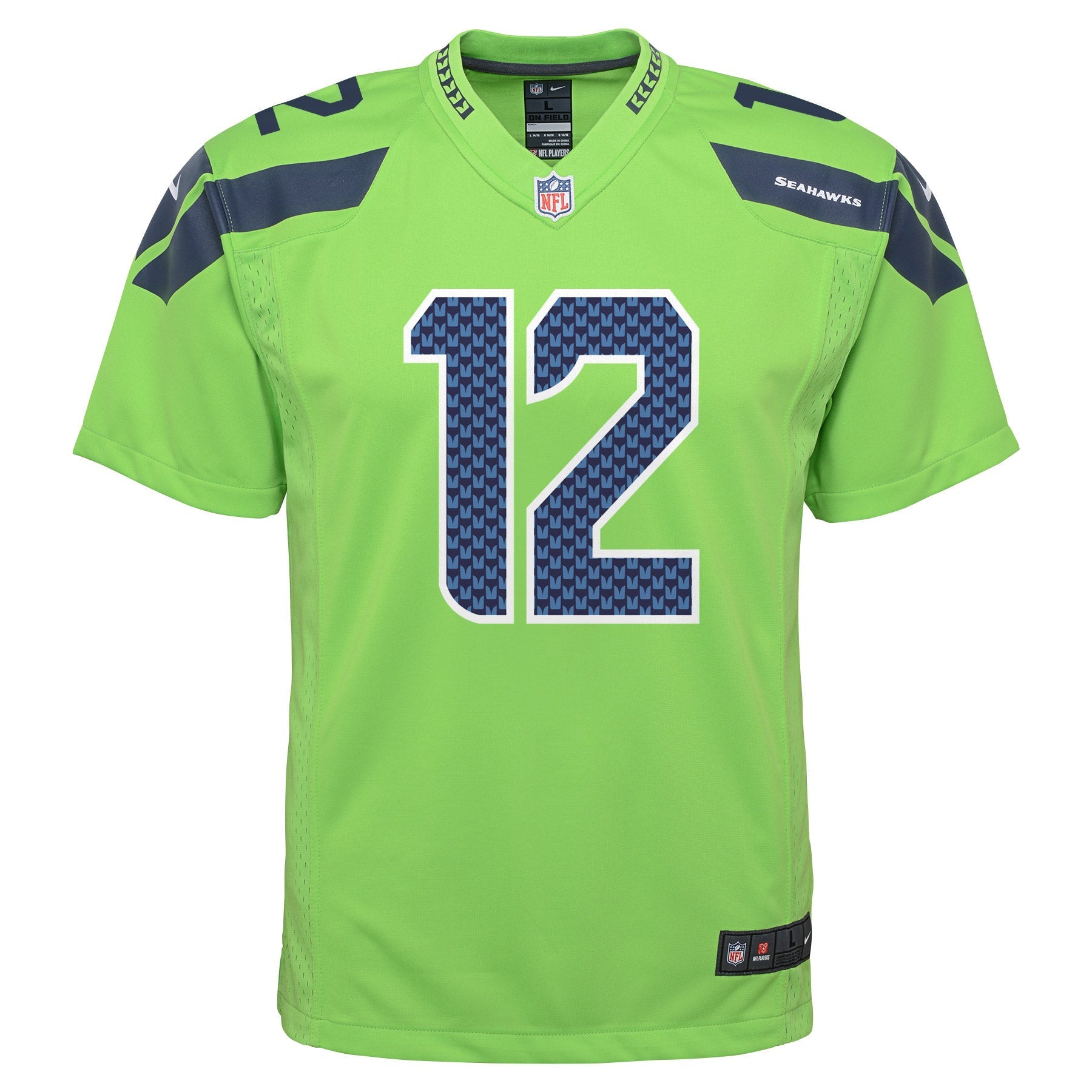 Nike Youth Color Rush Game Jersey Seattle Seahawks Fan #12 - vstockx