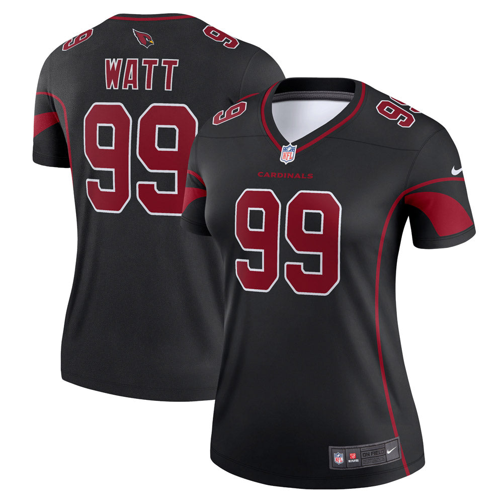 Women's Arizona Cardinals J.J. Watt Legend Jersey Black - vstockx