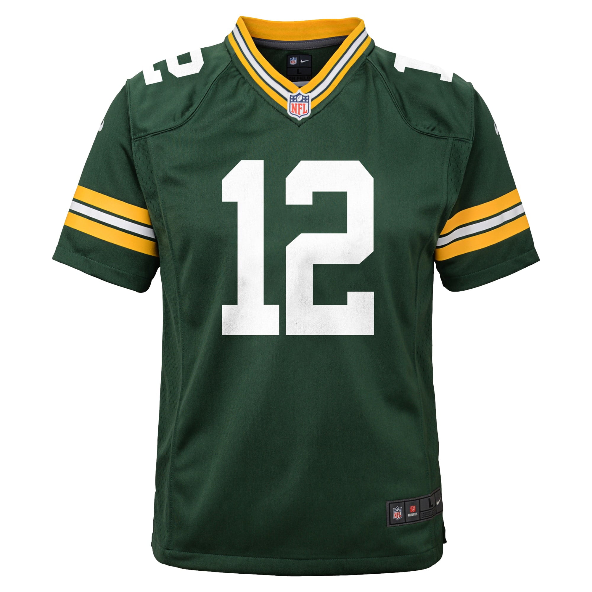 Youth Nike Aaron Rodgers Green Green Bay Packers Game Jersey - vstockx
