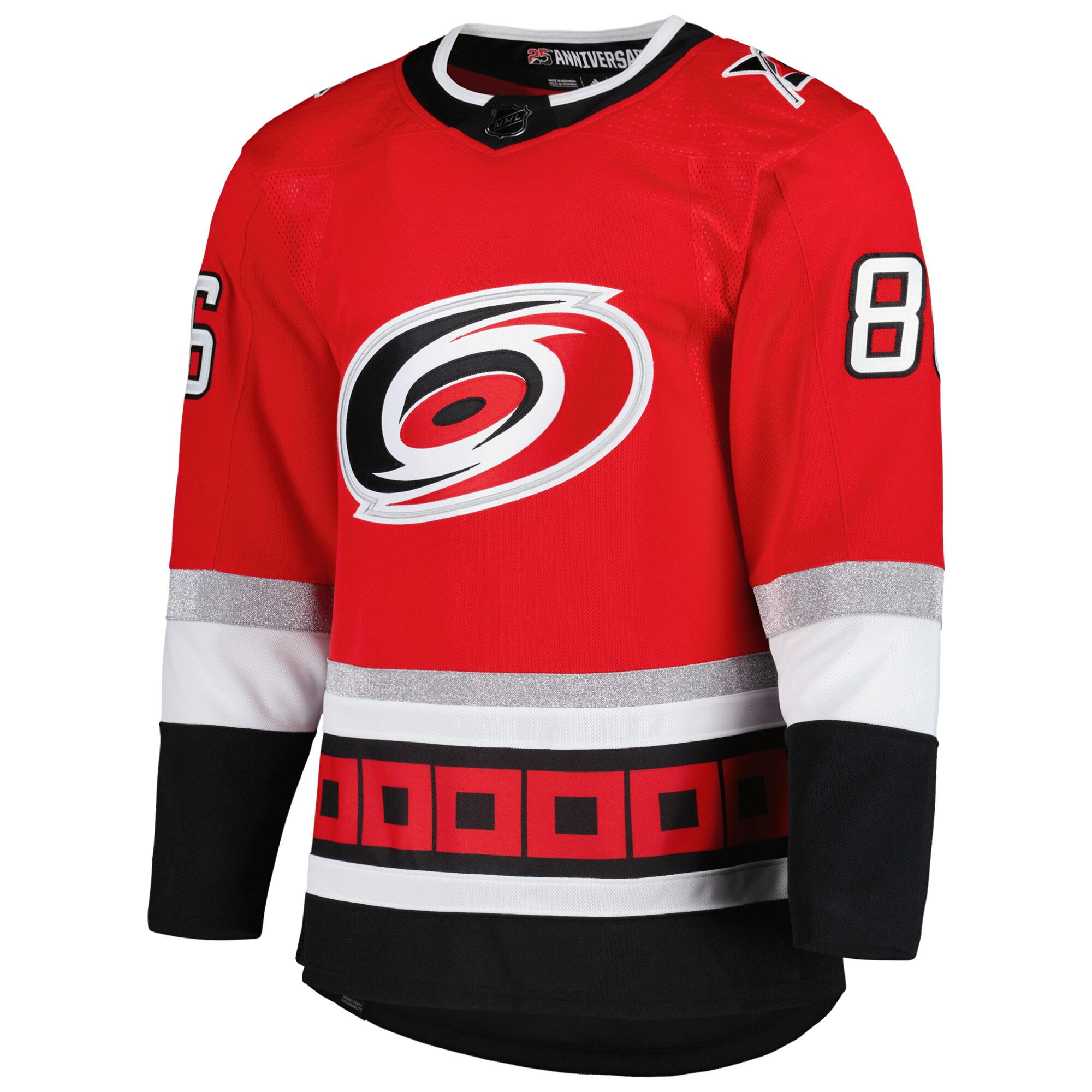 Teuvo Teravainen Carolina Hurricanes adidas Primegreen Authentic Pro Player Jersey - Red - vstockx