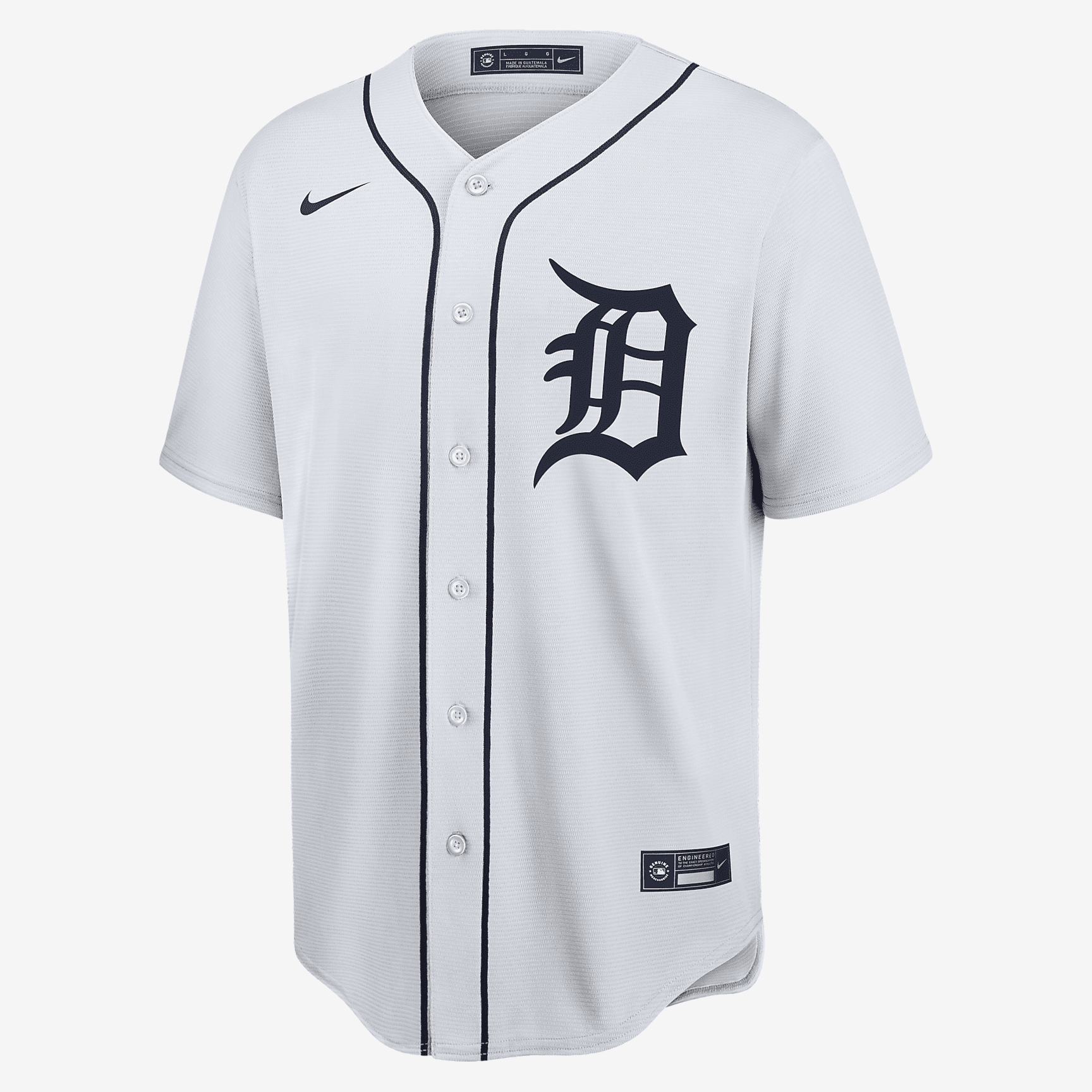 MLB Detroit Tigers Men's Replica Baseball Jersey - White - vstockx