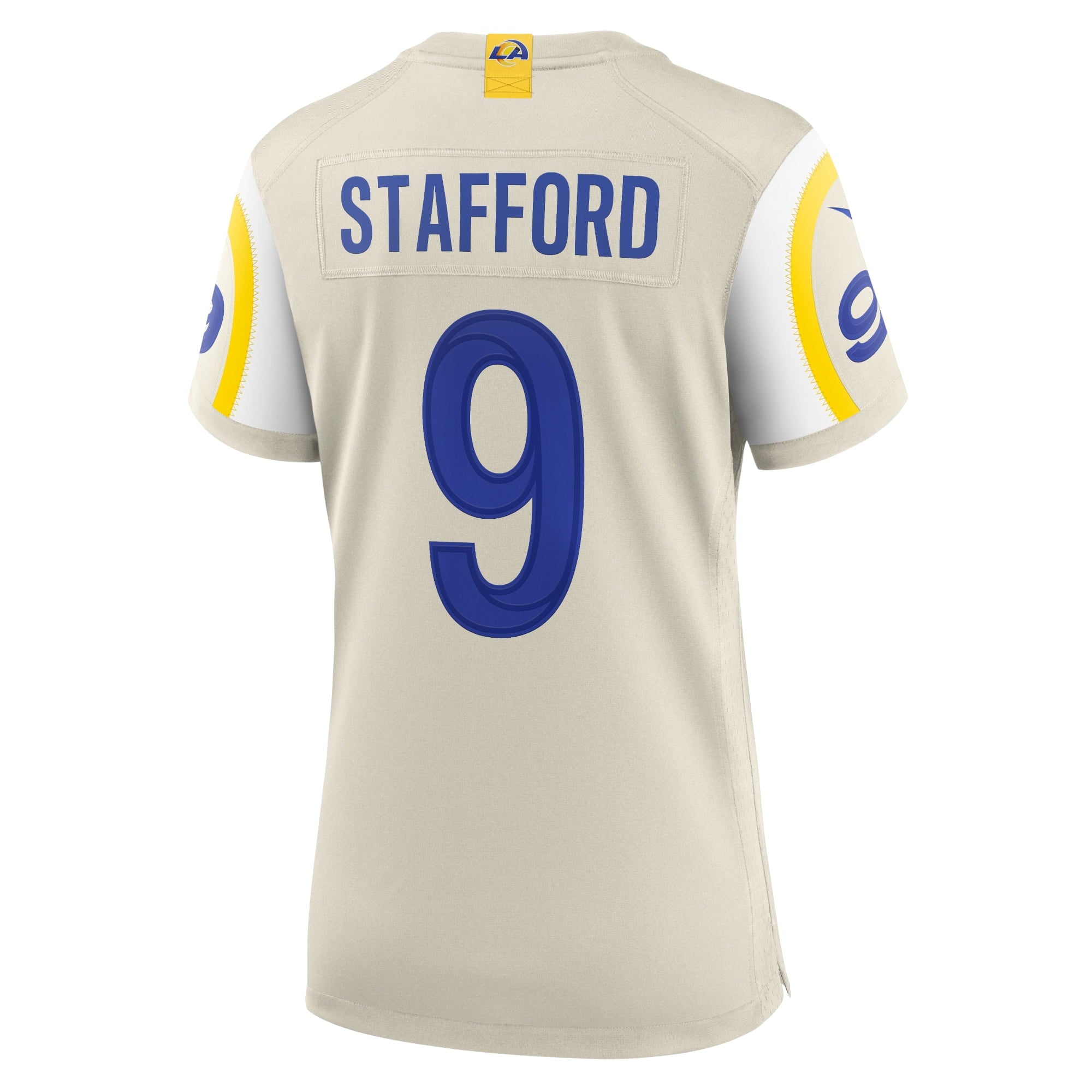 Women's Nike Matthew Stafford Bone Los Angeles Rams Player Game Jersey - vstockx