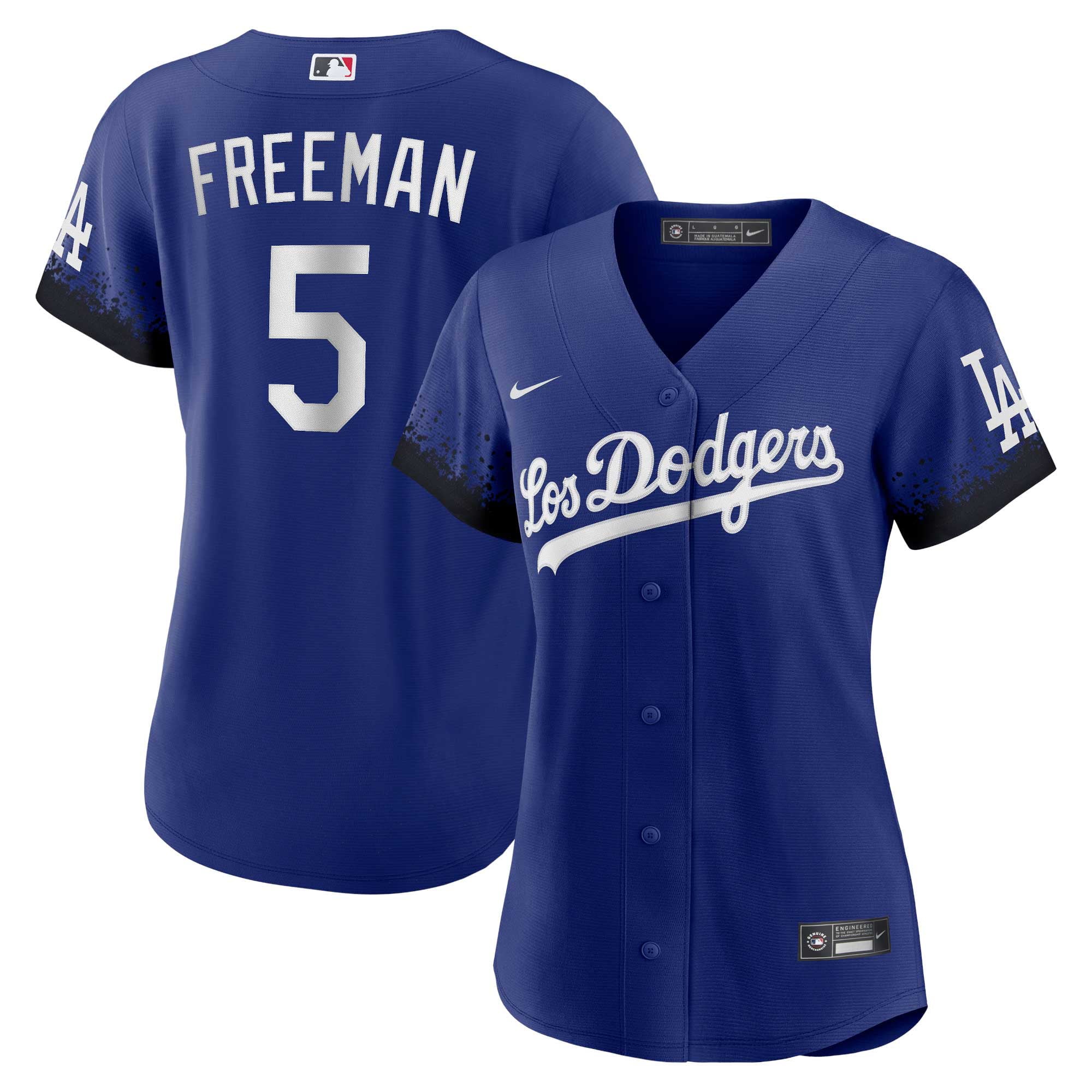 Women's Nike Freddie Freeman Royal Los Angeles Dodgers City Connect Replica Player Jersey - vstockx